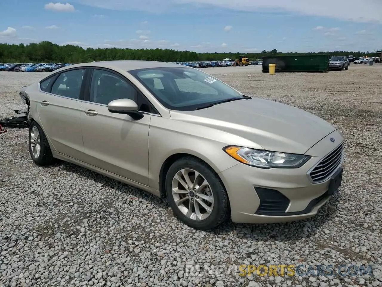 4 fotografías del automóvil dañado 3FA6P0HD4KR107719 FORD FUSION 2019