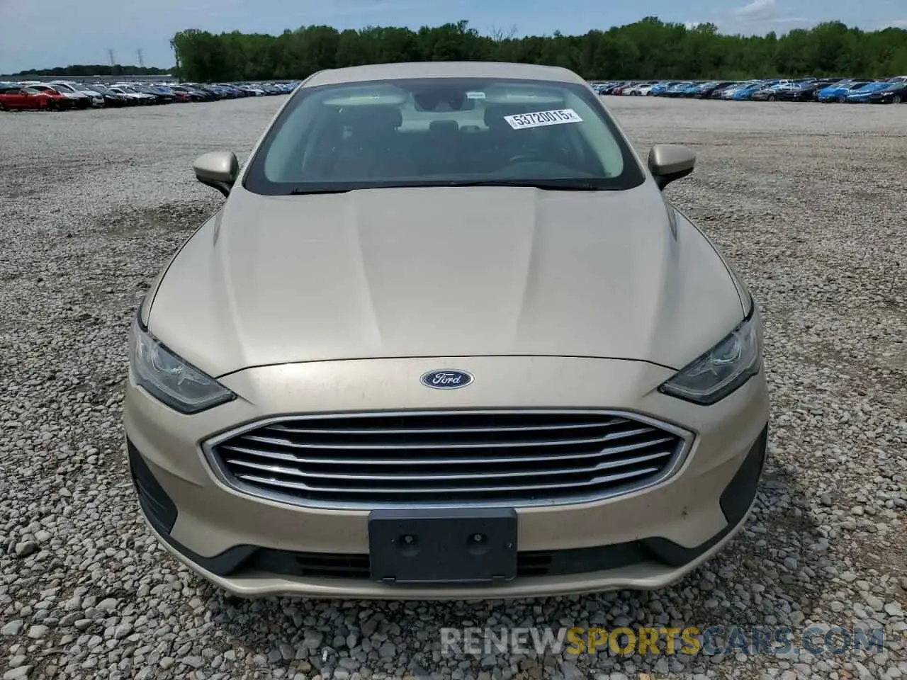 5 fotografías del automóvil dañado 3FA6P0HD4KR107719 FORD FUSION 2019
