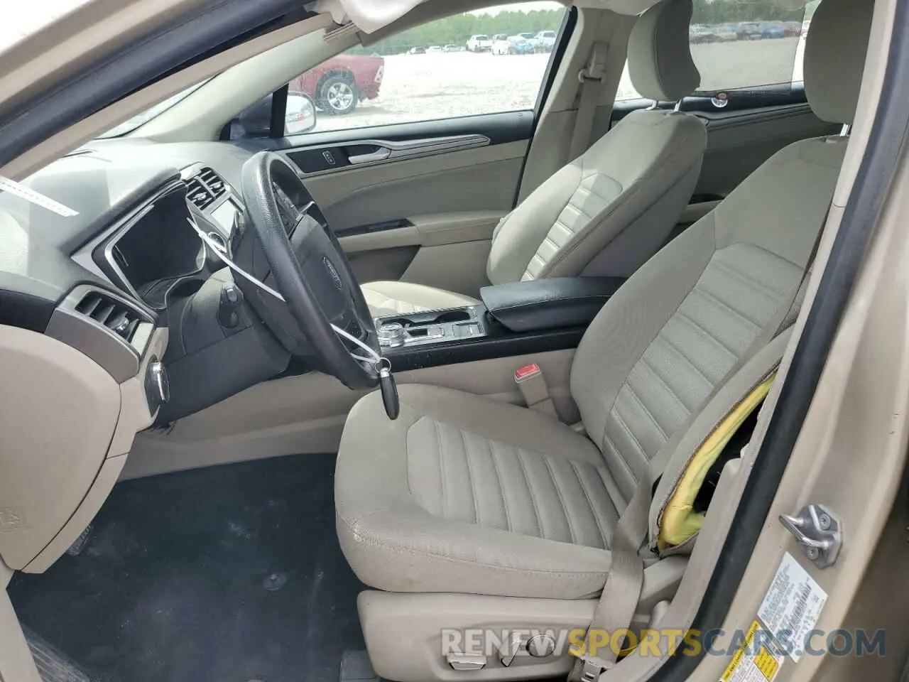 7 fotografías del automóvil dañado 3FA6P0HD4KR107719 FORD FUSION 2019