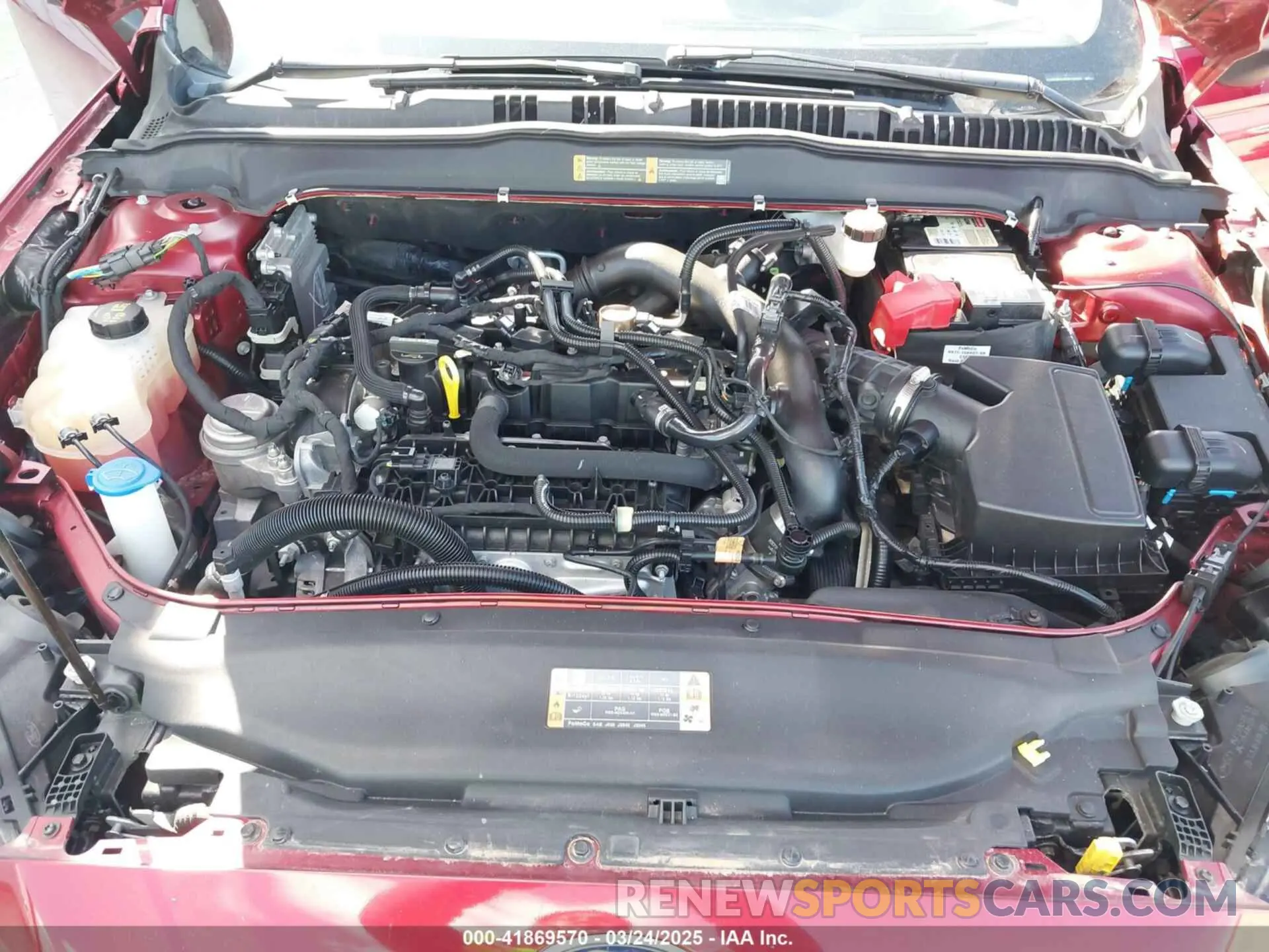 10 fotografías del automóvil dañado 3FA6P0HD4KR132068 FORD FUSION 2019