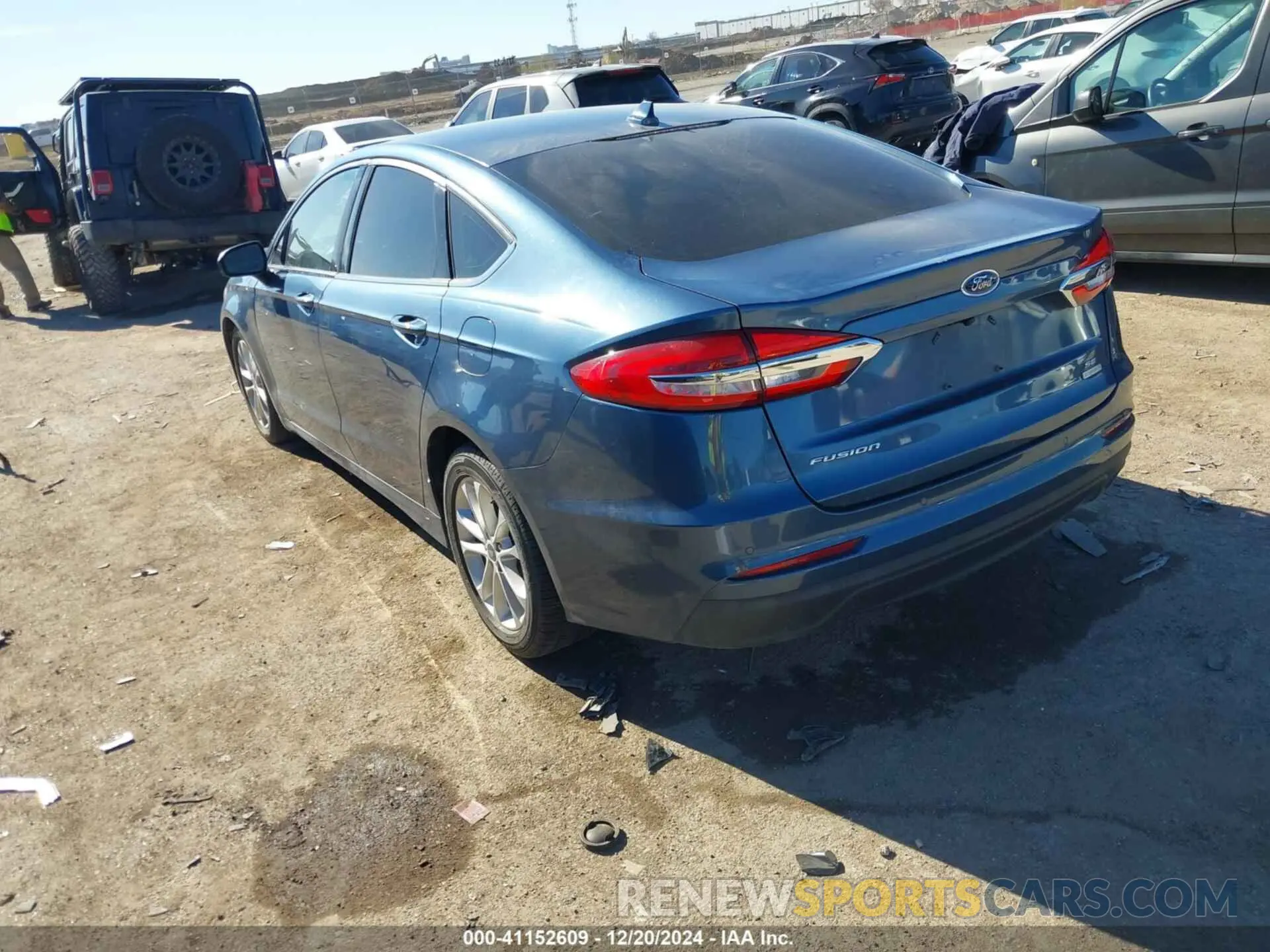 3 fotografías del automóvil dañado 3FA6P0HD4KR132121 FORD FUSION 2019