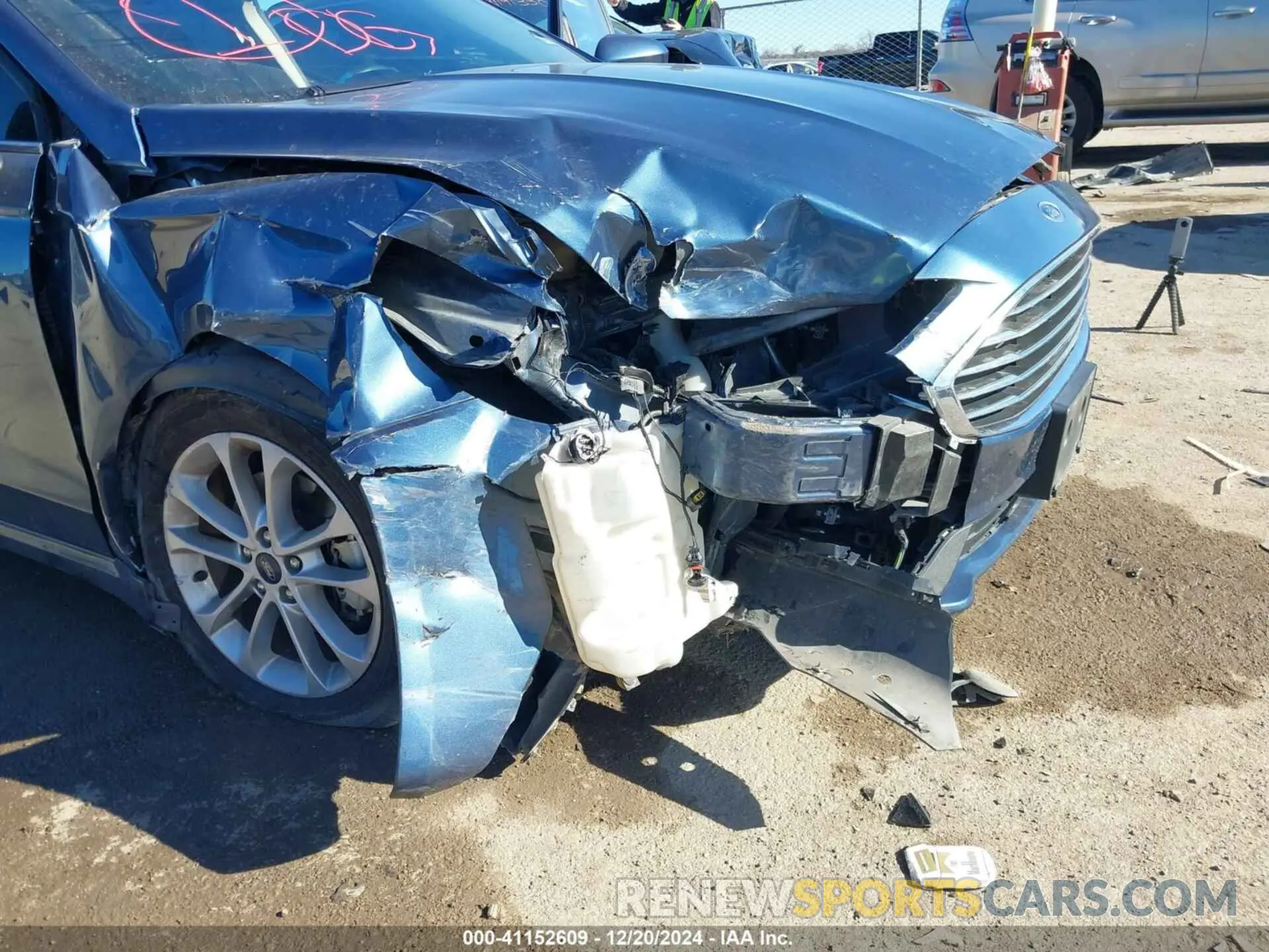 6 fotografías del automóvil dañado 3FA6P0HD4KR132121 FORD FUSION 2019