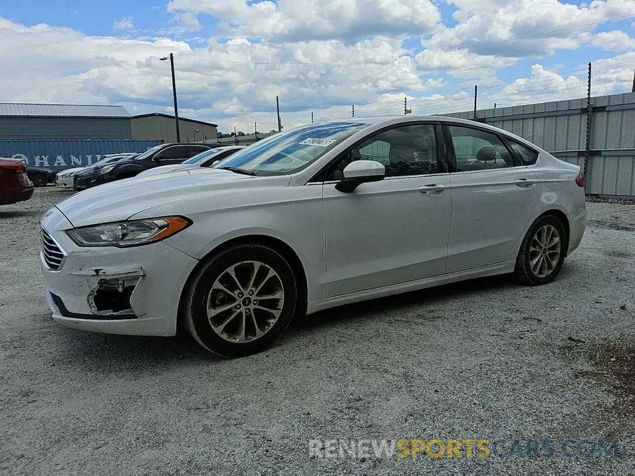 1 fotografías del automóvil dañado 3FA6P0HD4KR145810 FORD FUSION 2019