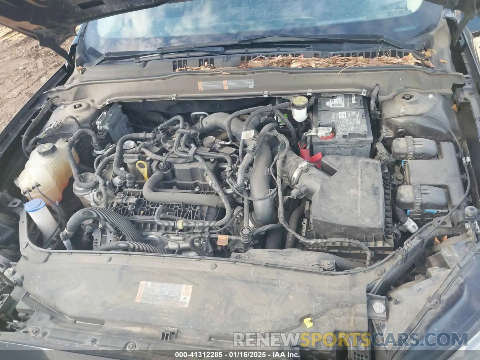 10 fotografías del automóvil dañado 3FA6P0HD4KR161117 FORD FUSION 2019
