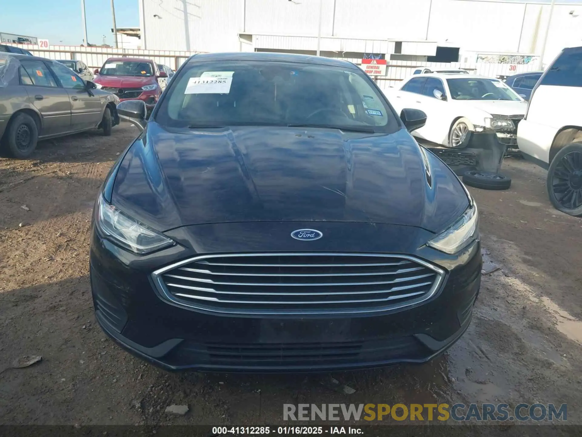 13 fotografías del automóvil dañado 3FA6P0HD4KR161117 FORD FUSION 2019