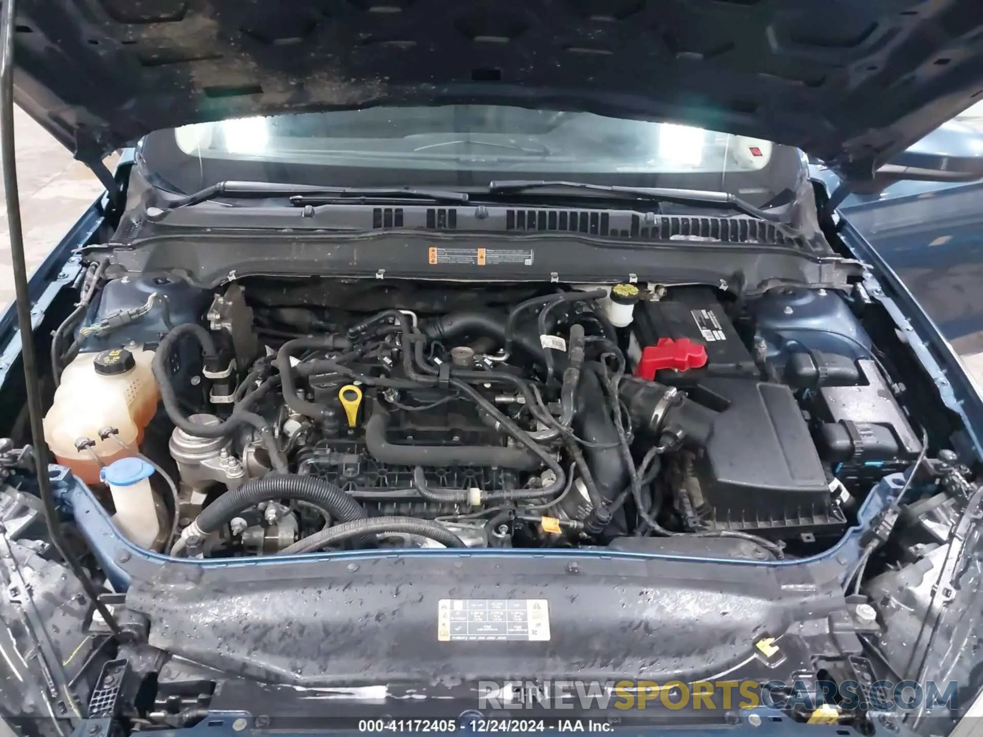 10 fotografías del automóvil dañado 3FA6P0HD4KR173574 FORD FUSION 2019