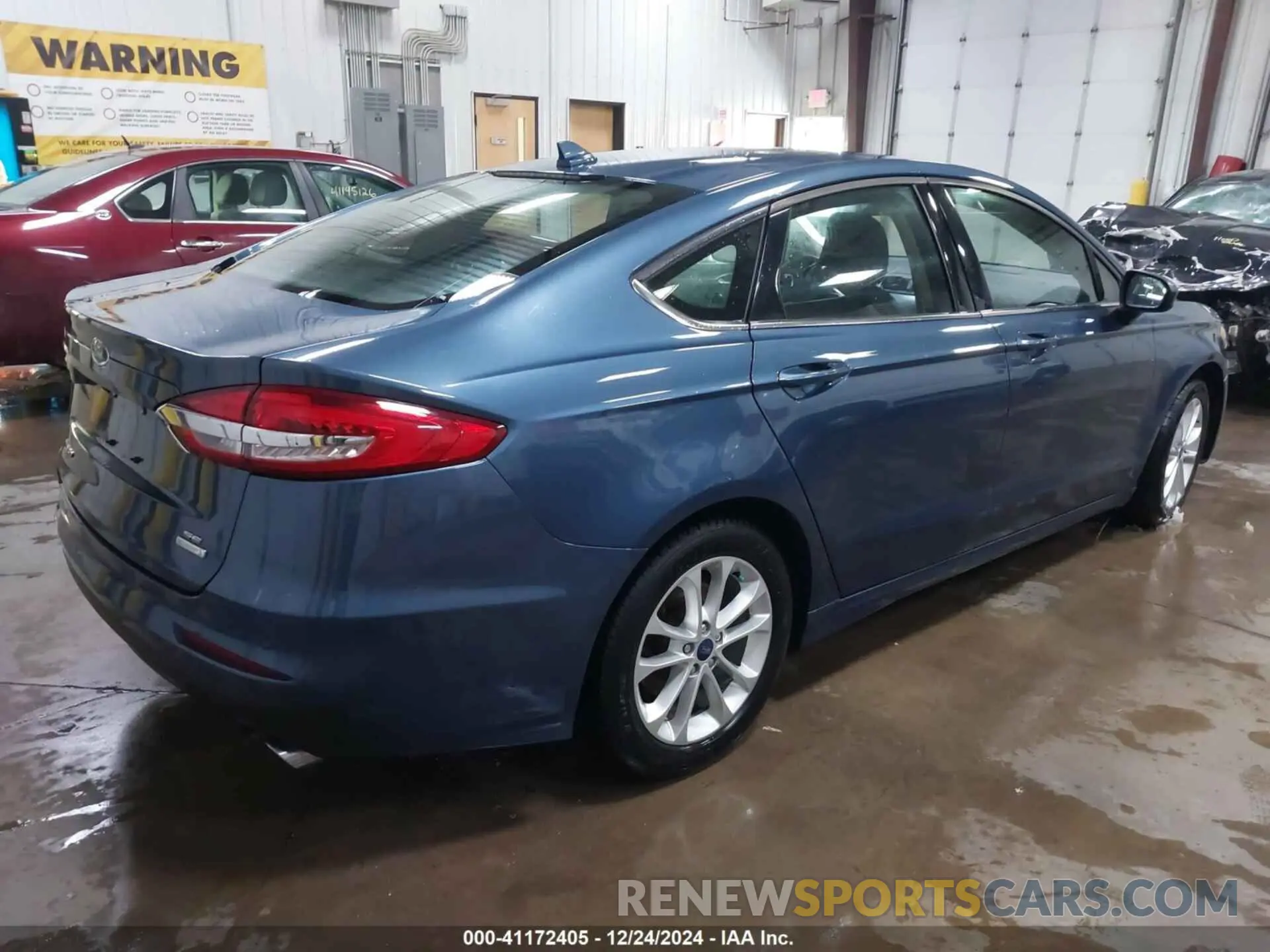4 fotografías del automóvil dañado 3FA6P0HD4KR173574 FORD FUSION 2019