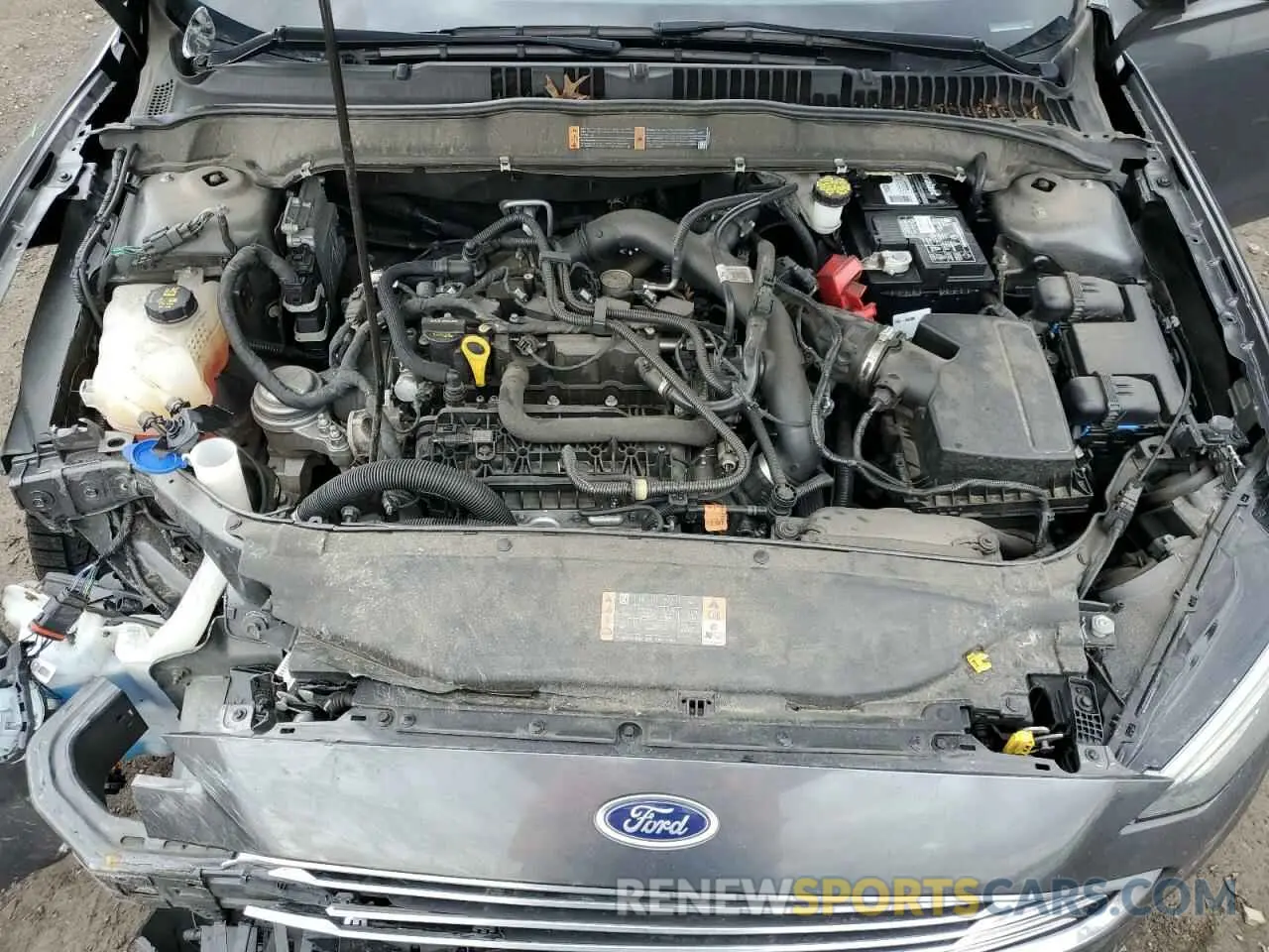 11 fotografías del automóvil dañado 3FA6P0HD4KR194859 FORD FUSION 2019