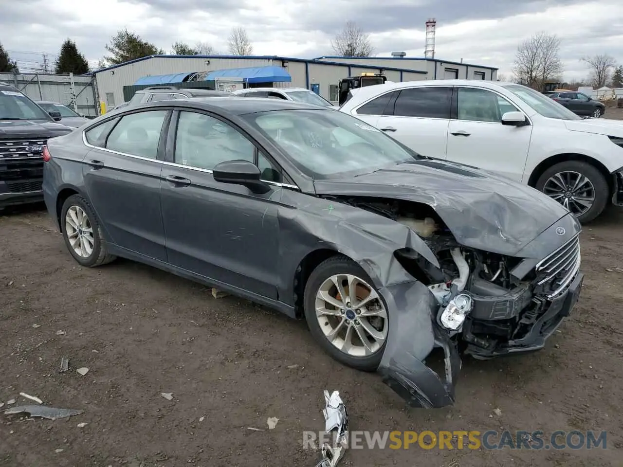 4 fotografías del automóvil dañado 3FA6P0HD4KR194859 FORD FUSION 2019