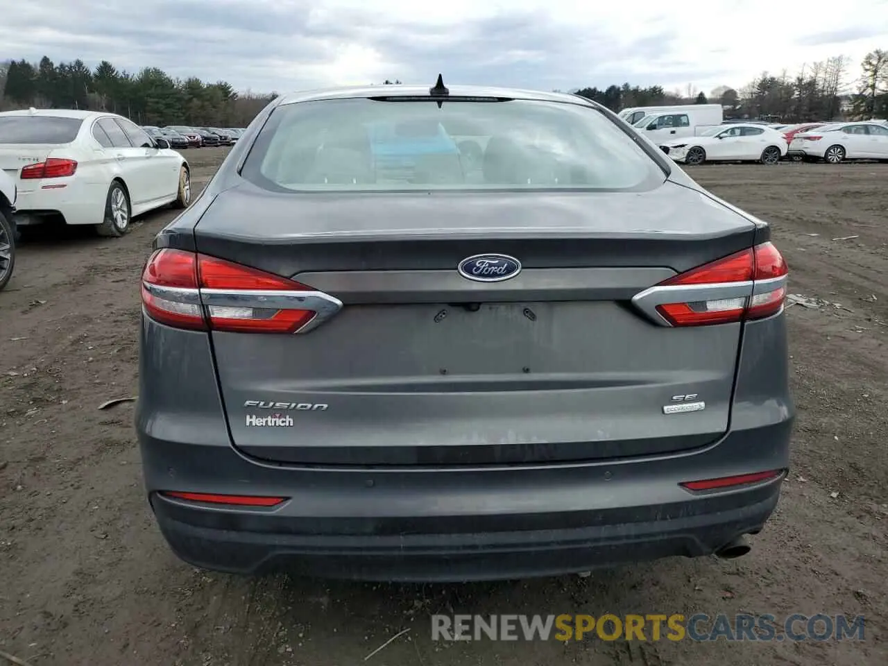 6 fotografías del automóvil dañado 3FA6P0HD4KR194859 FORD FUSION 2019