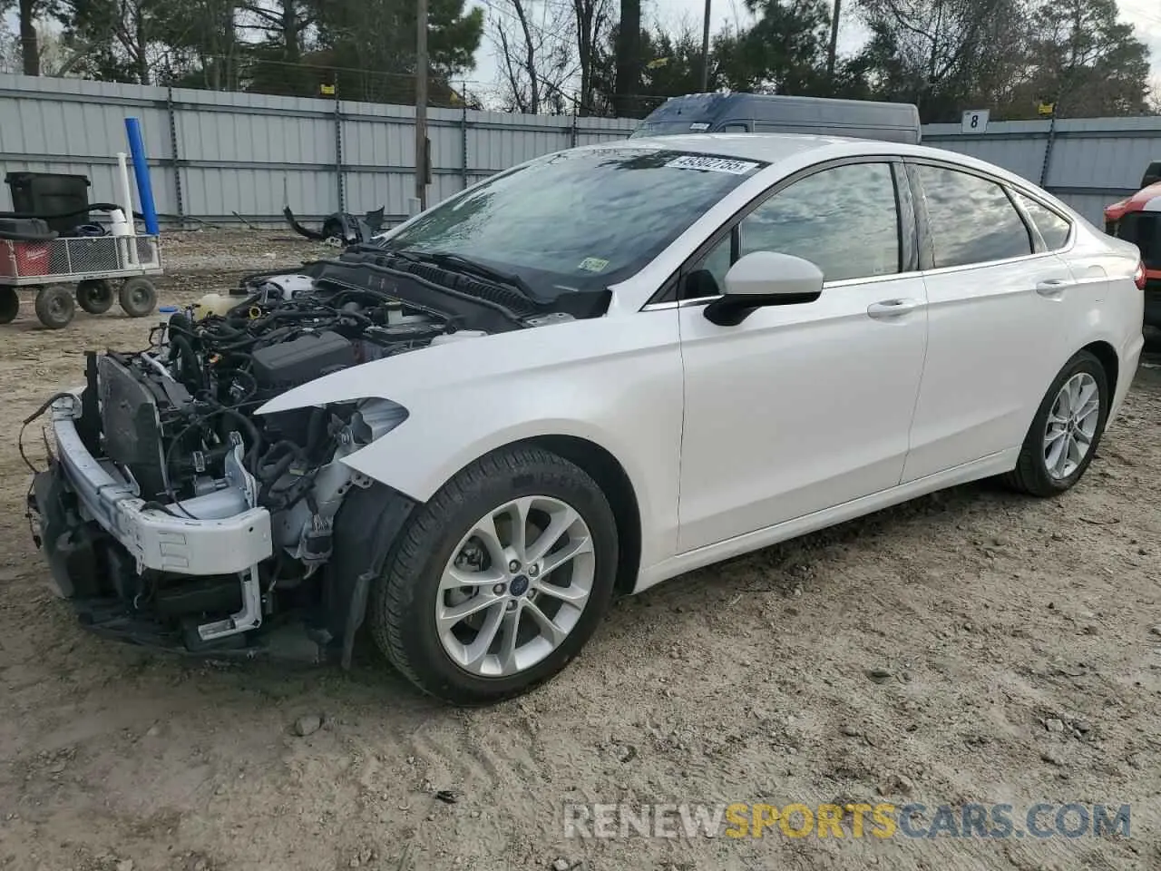1 fotografías del automóvil dañado 3FA6P0HD4KR200742 FORD FUSION 2019