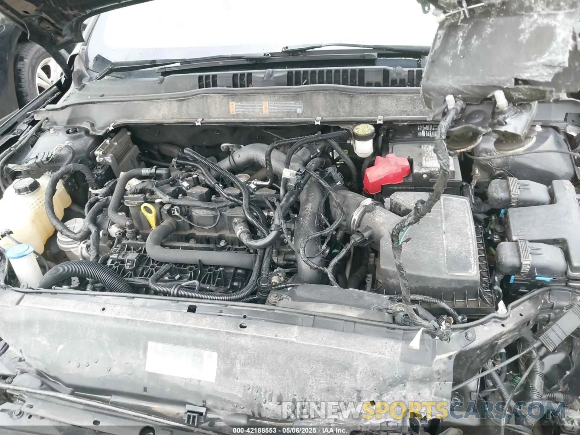 10 fotografías del automóvil dañado 3FA6P0HD4KR249679 FORD FUSION 2019