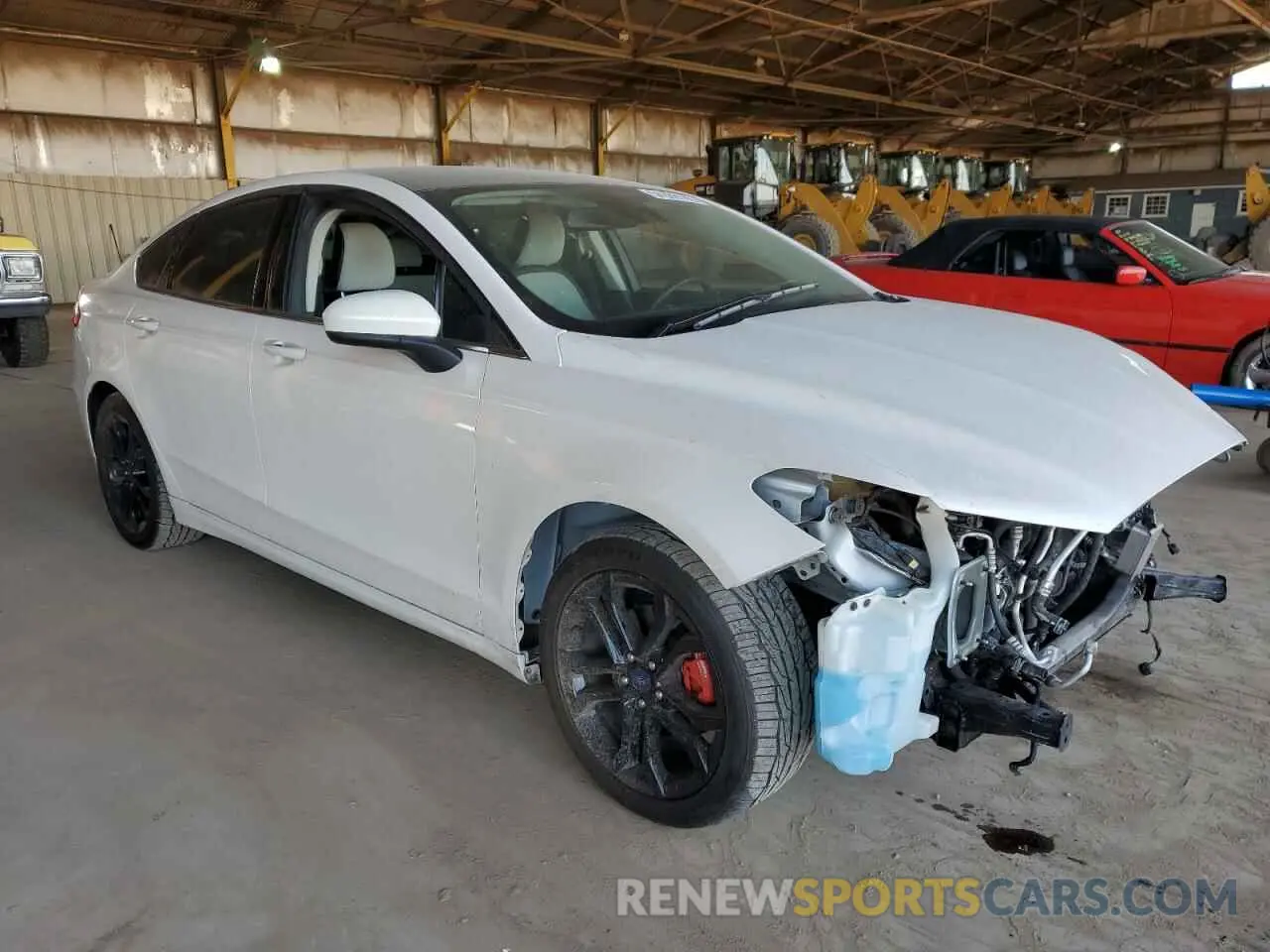 4 fotografías del automóvil dañado 3FA6P0HD5KR108572 FORD FUSION 2019