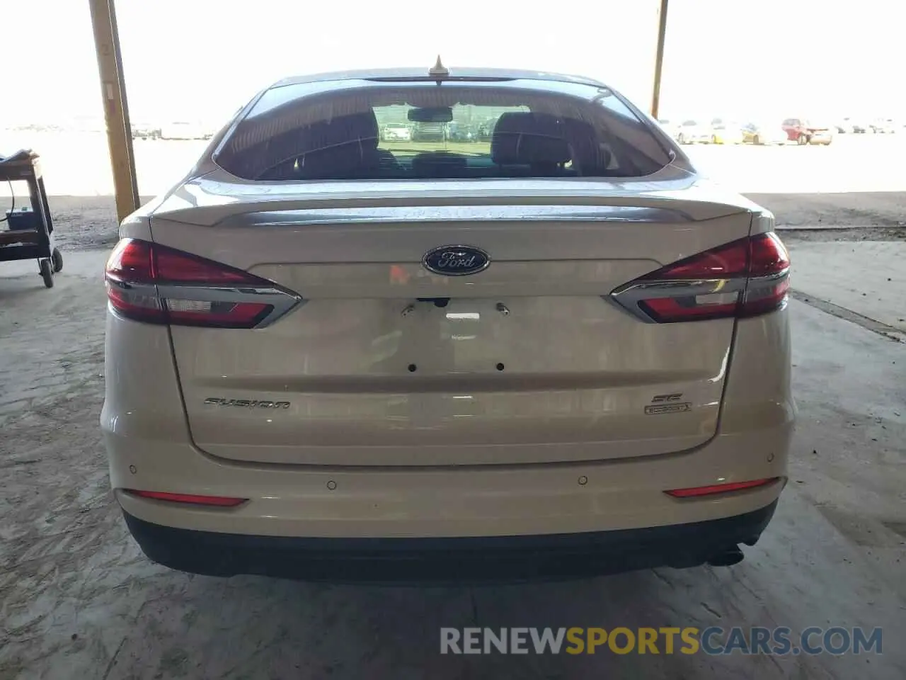 6 fotografías del automóvil dañado 3FA6P0HD5KR108572 FORD FUSION 2019