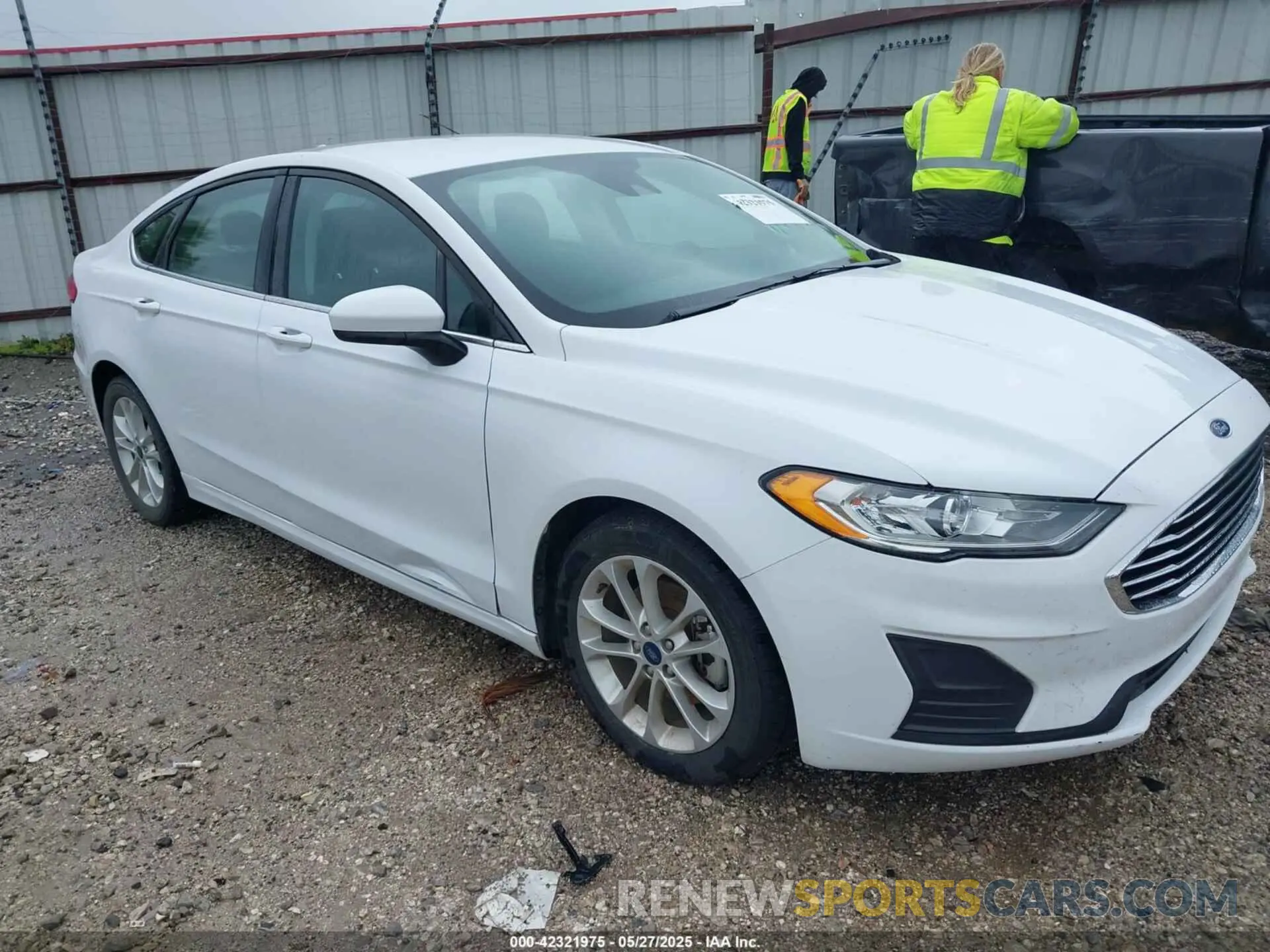 1 fotografías del automóvil dañado 3FA6P0HD5KR127591 FORD FUSION 2019