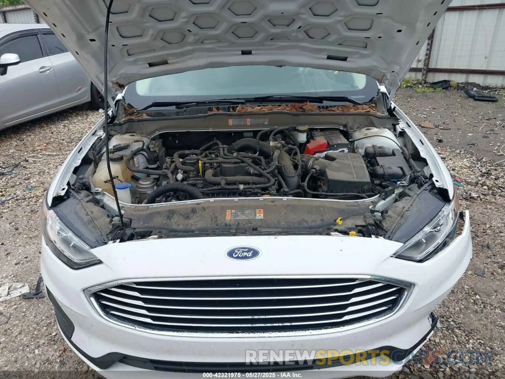 10 fotografías del automóvil dañado 3FA6P0HD5KR127591 FORD FUSION 2019