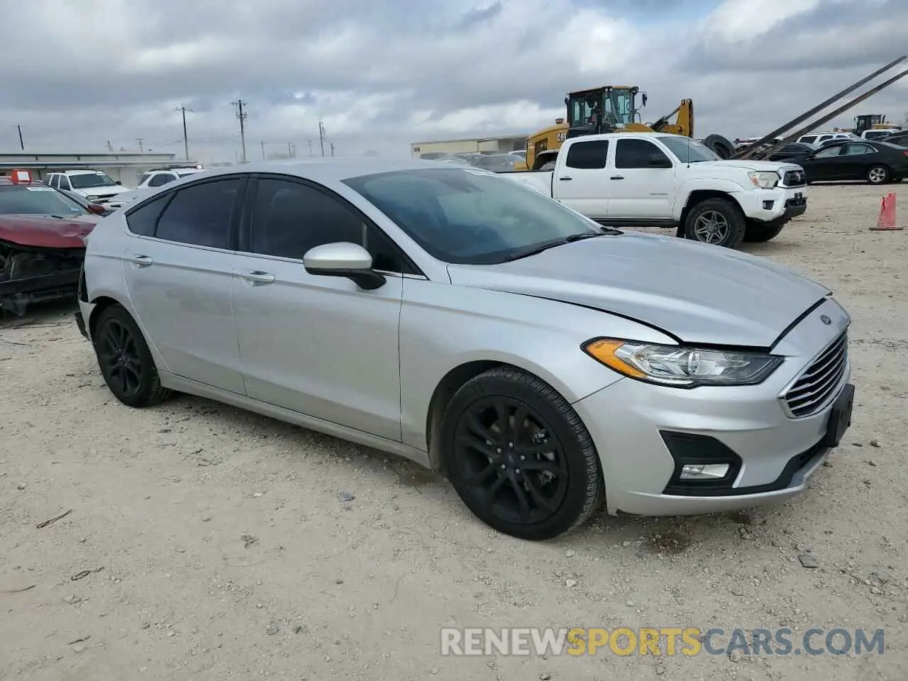 4 fotografías del automóvil dañado 3FA6P0HD5KR132662 FORD FUSION 2019