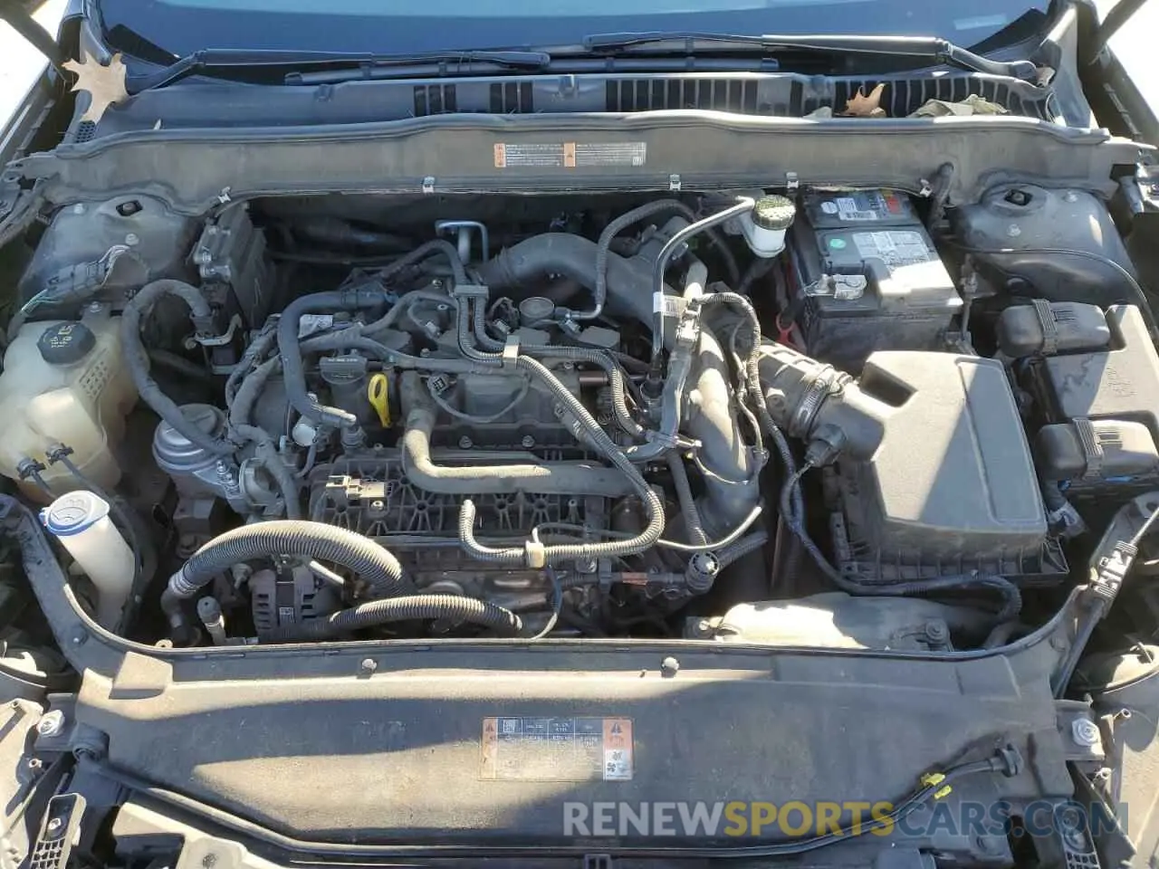 12 fotografías del automóvil dañado 3FA6P0HD5KR160798 FORD FUSION 2019
