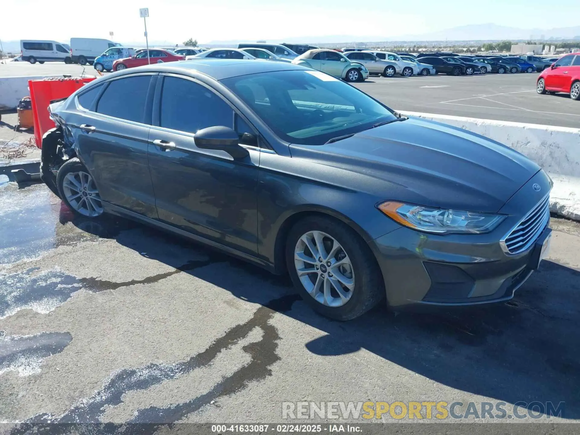 1 fotografías del automóvil dañado 3FA6P0HD5KR176497 FORD FUSION 2019