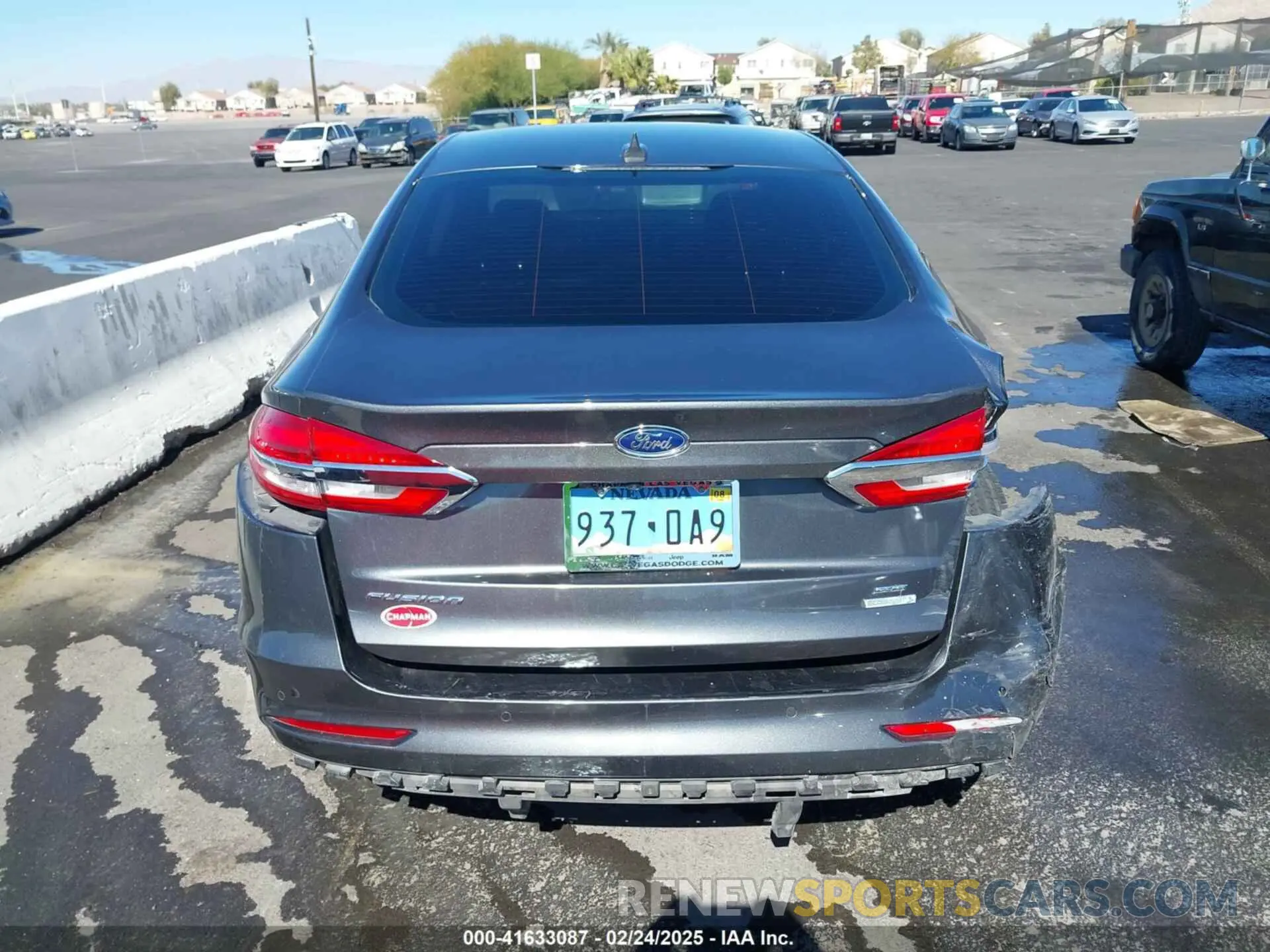 17 fotografías del automóvil dañado 3FA6P0HD5KR176497 FORD FUSION 2019