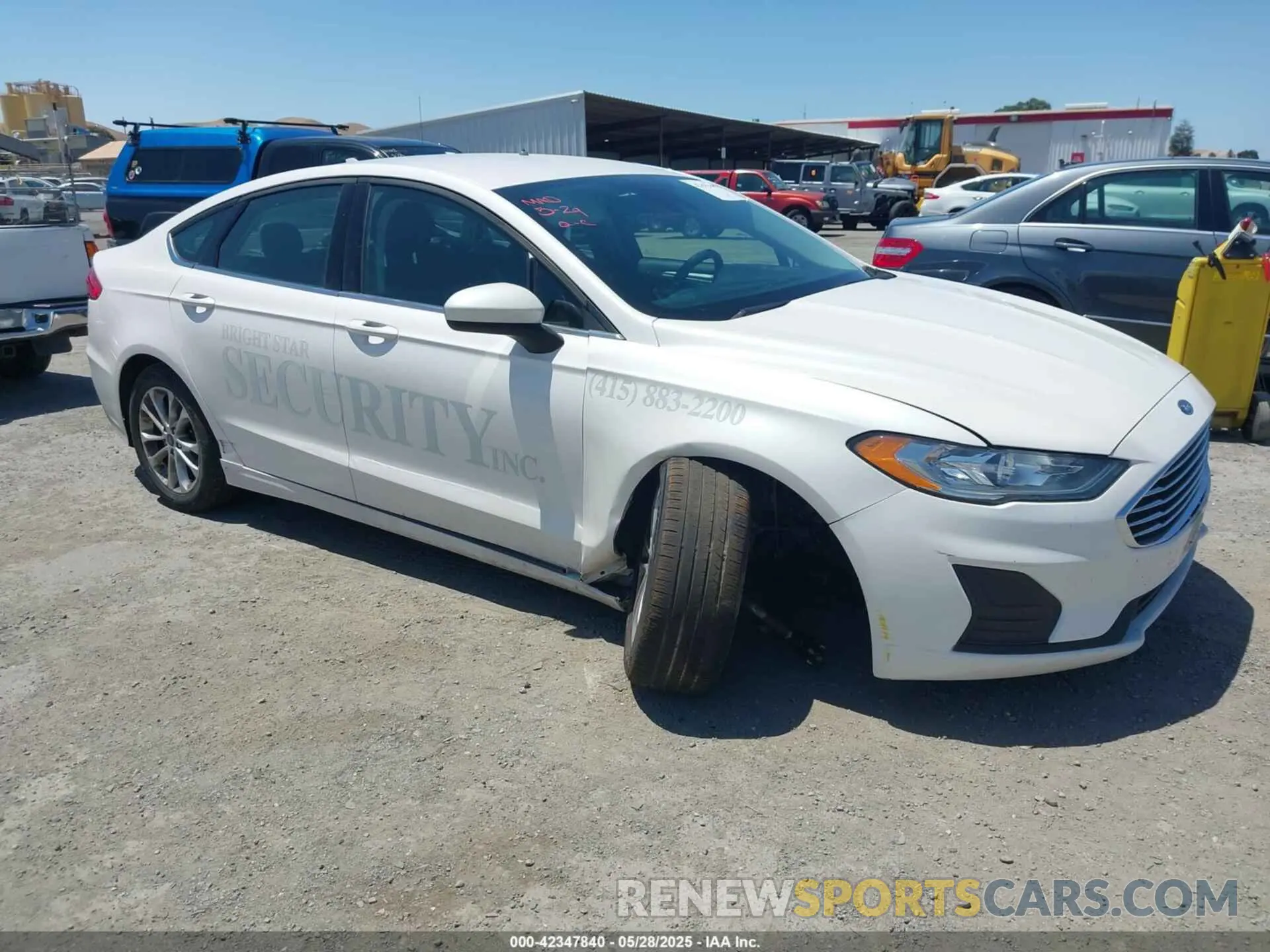 1 fotografías del automóvil dañado 3FA6P0HD5KR179335 FORD FUSION 2019