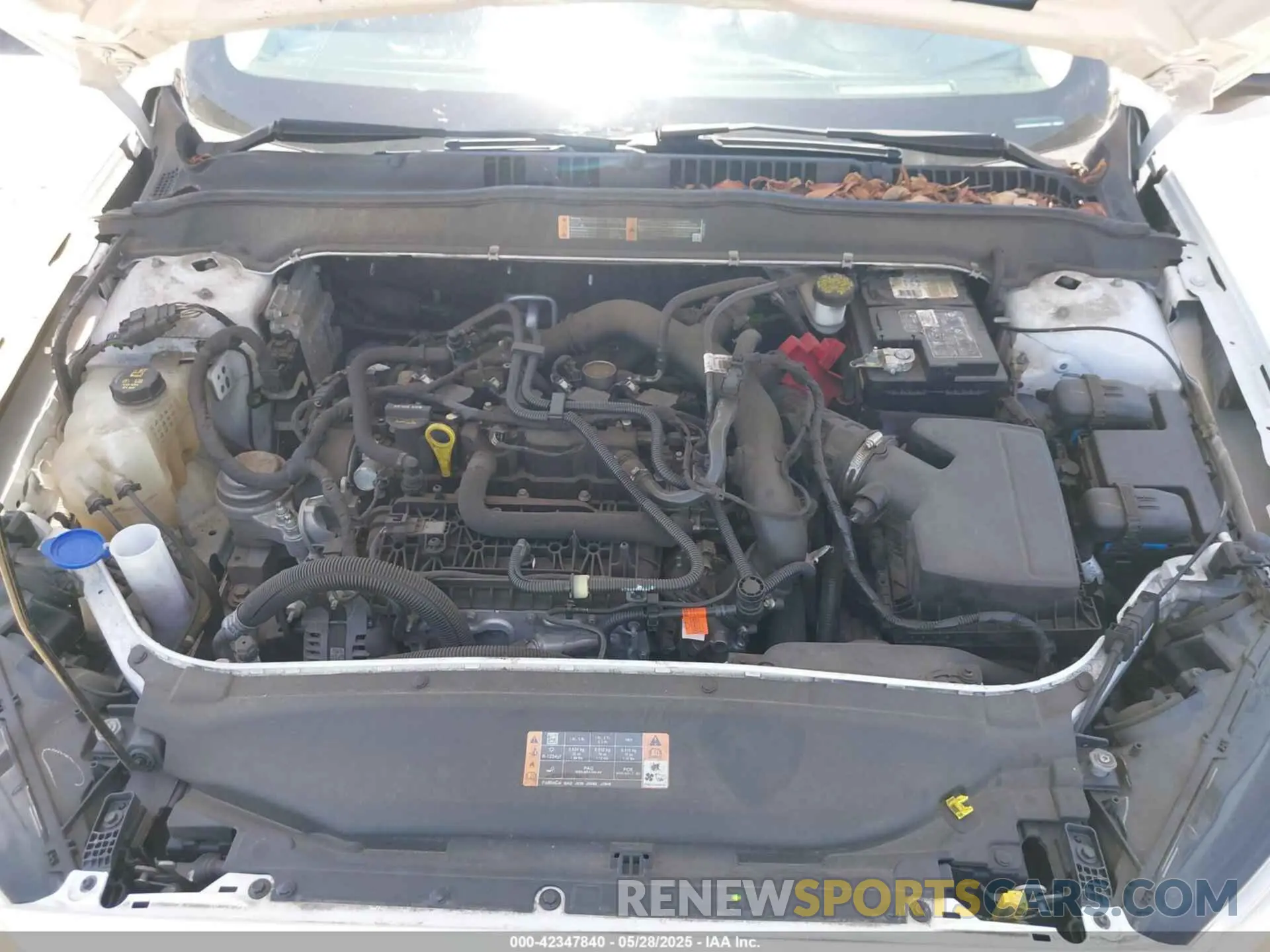 10 fotografías del automóvil dañado 3FA6P0HD5KR179335 FORD FUSION 2019