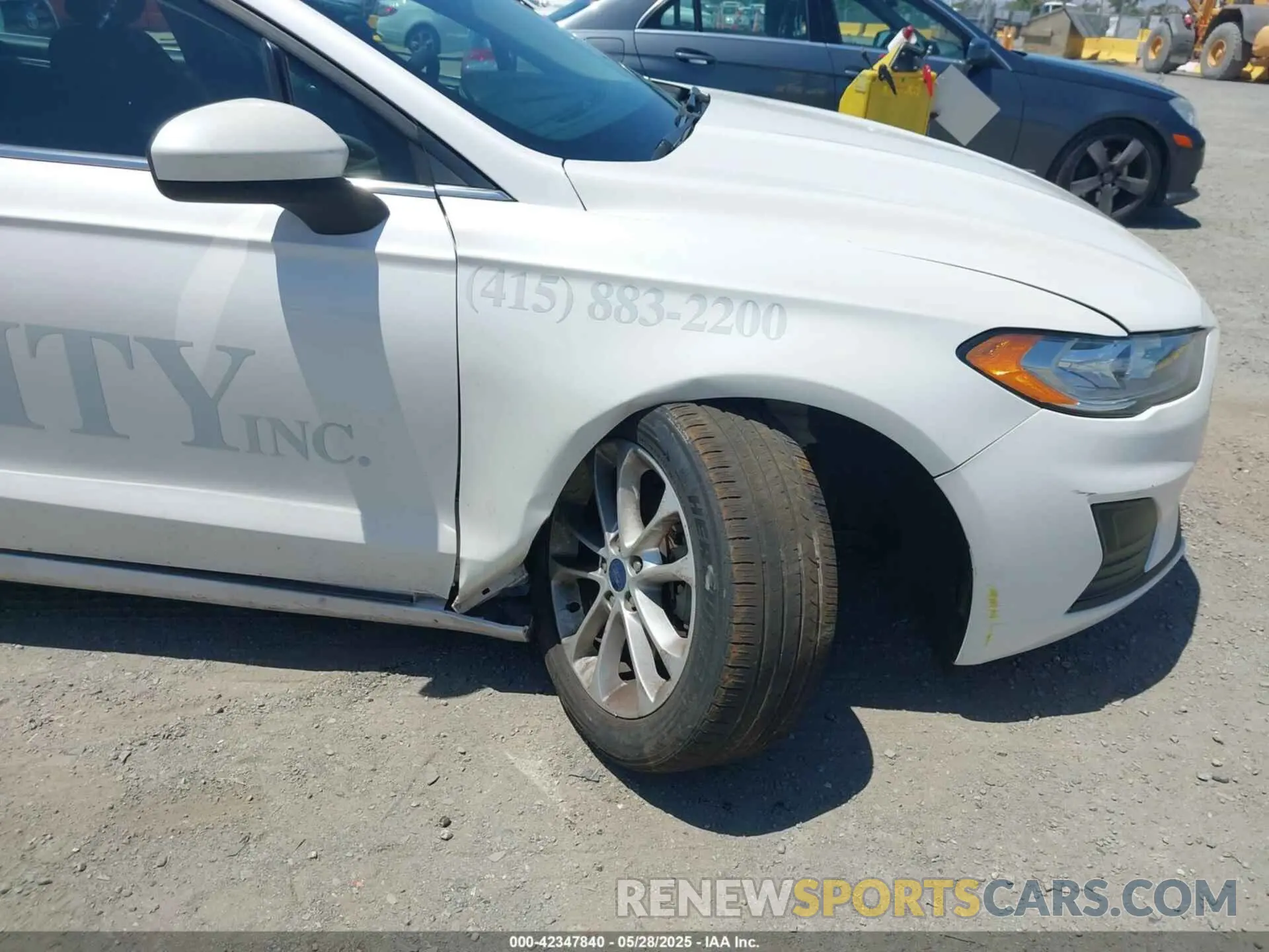 6 fotografías del automóvil dañado 3FA6P0HD5KR179335 FORD FUSION 2019