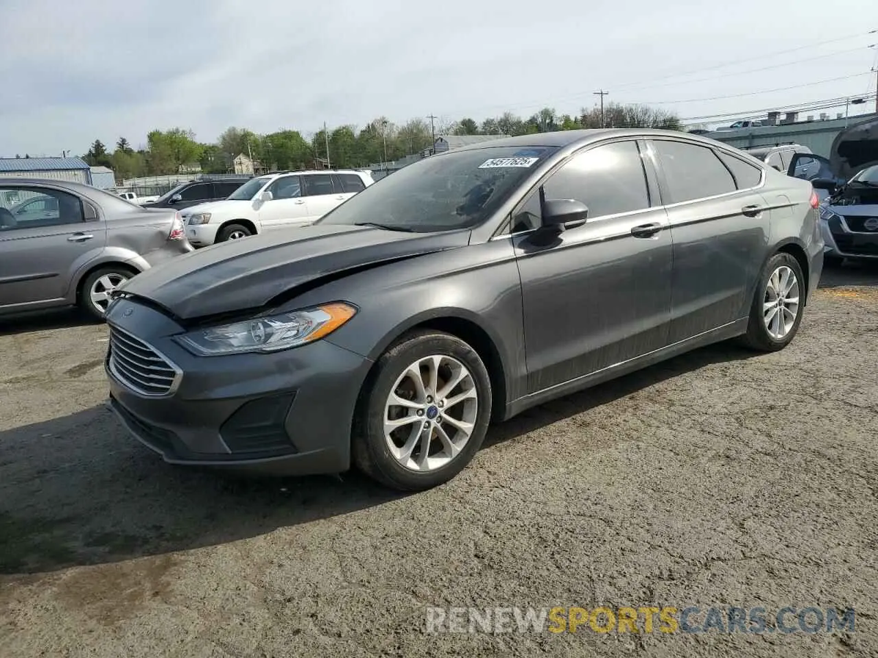 1 fotografías del automóvil dañado 3FA6P0HD5KR203486 FORD FUSION 2019