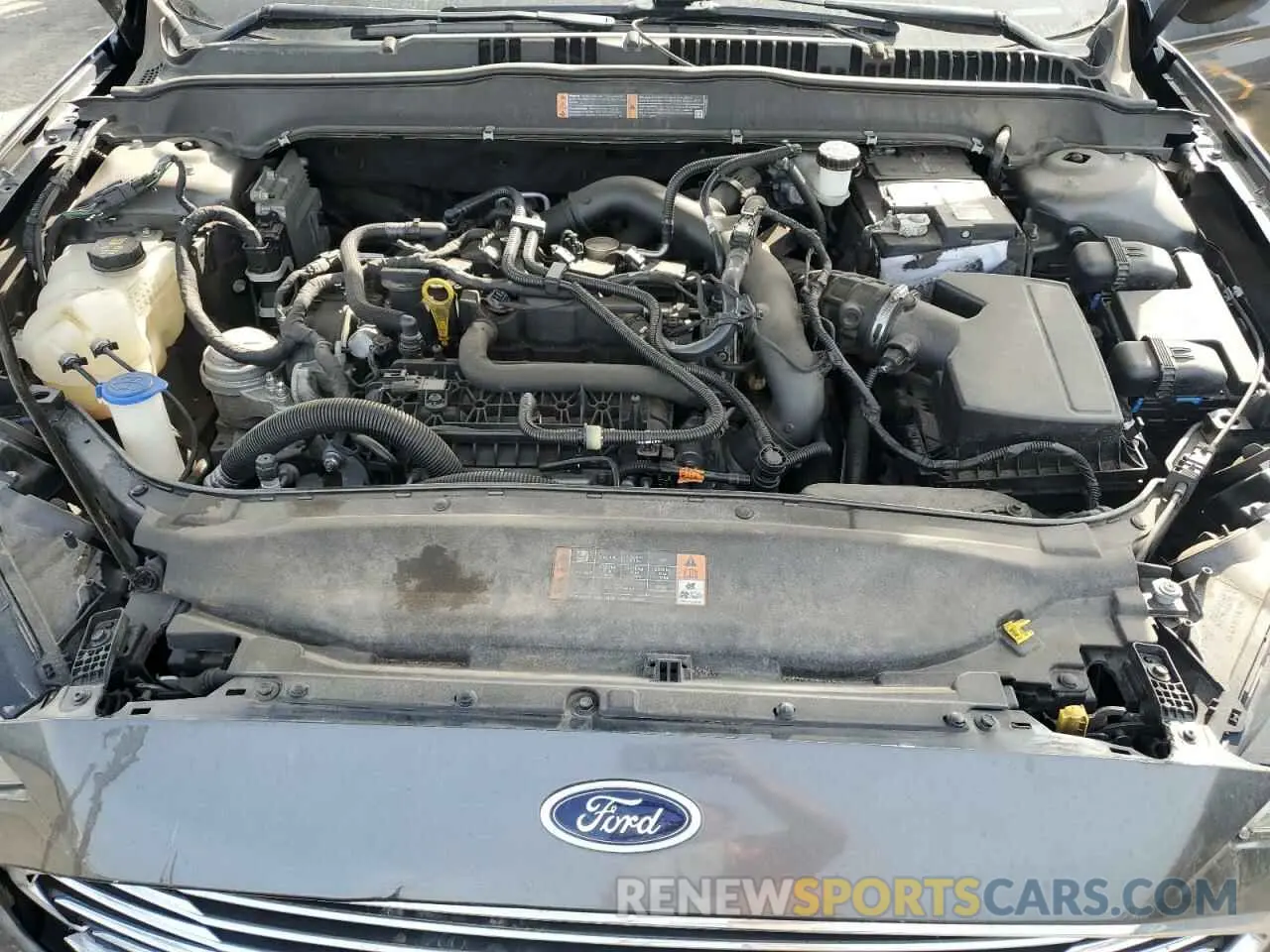 11 fotografías del automóvil dañado 3FA6P0HD5KR203486 FORD FUSION 2019