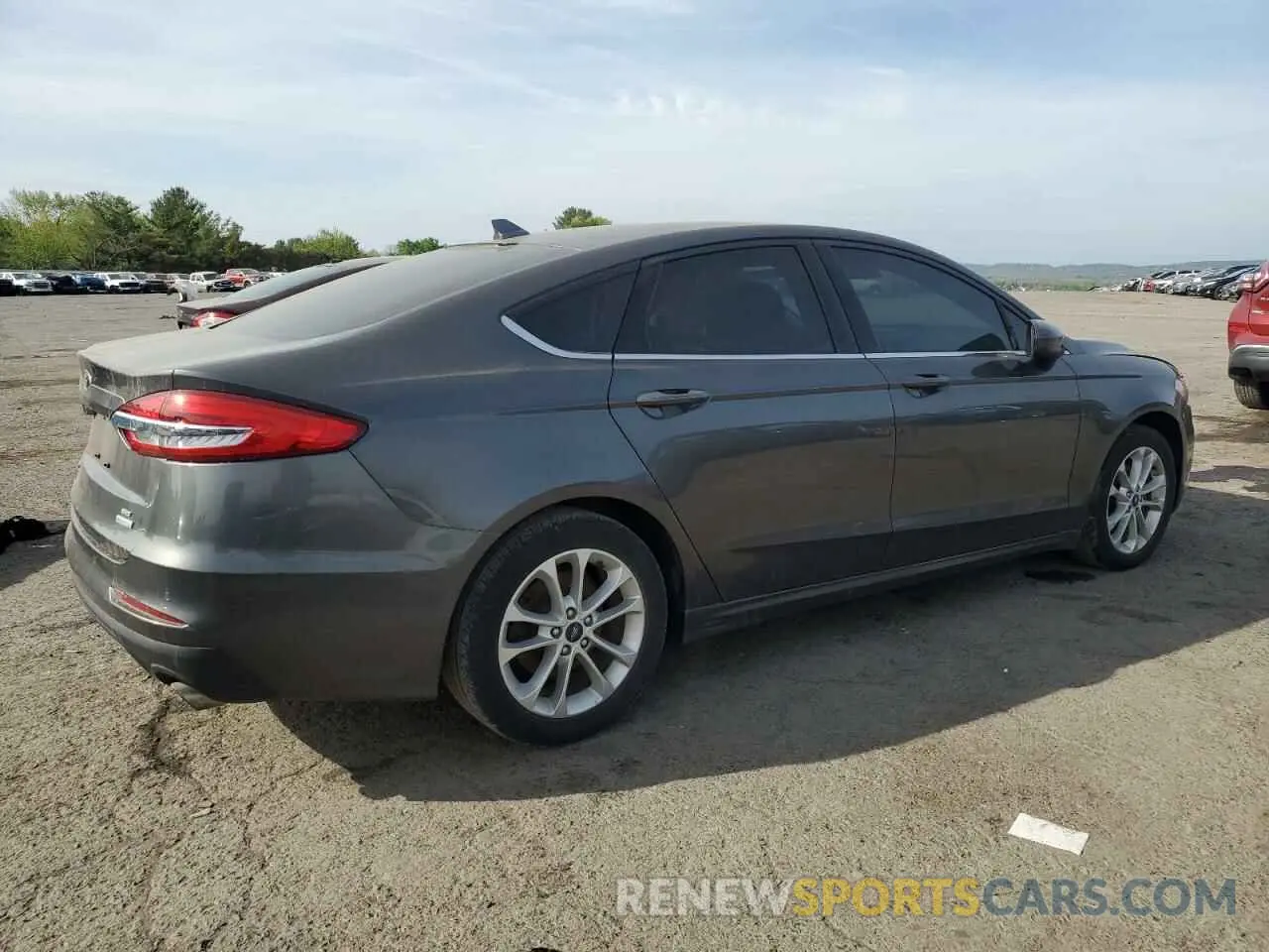 3 fotografías del automóvil dañado 3FA6P0HD5KR203486 FORD FUSION 2019