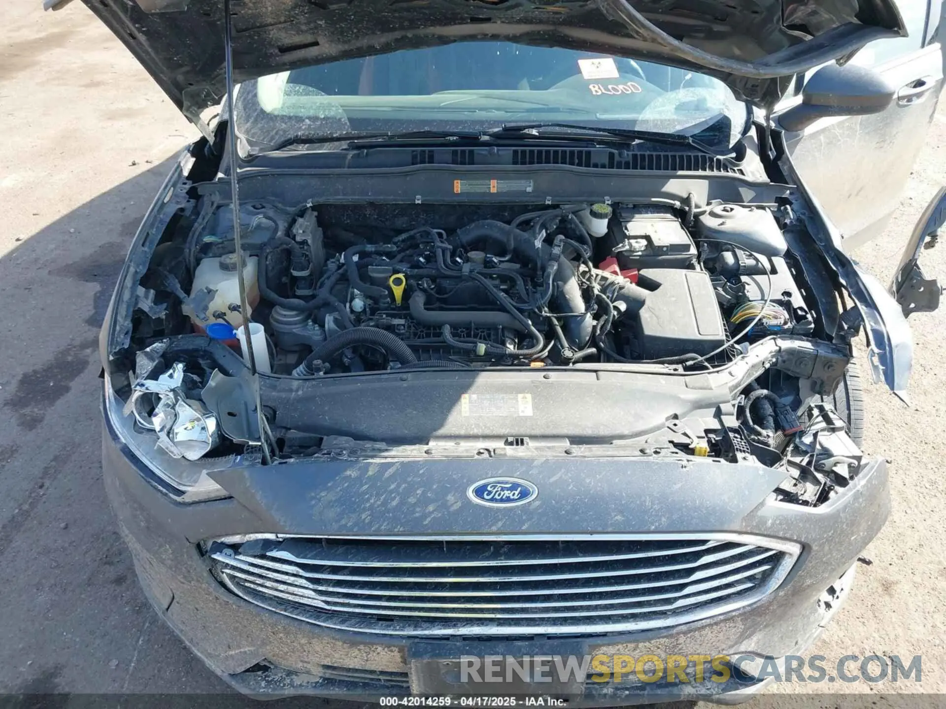10 fotografías del automóvil dañado 3FA6P0HD5KR251473 FORD FUSION 2019