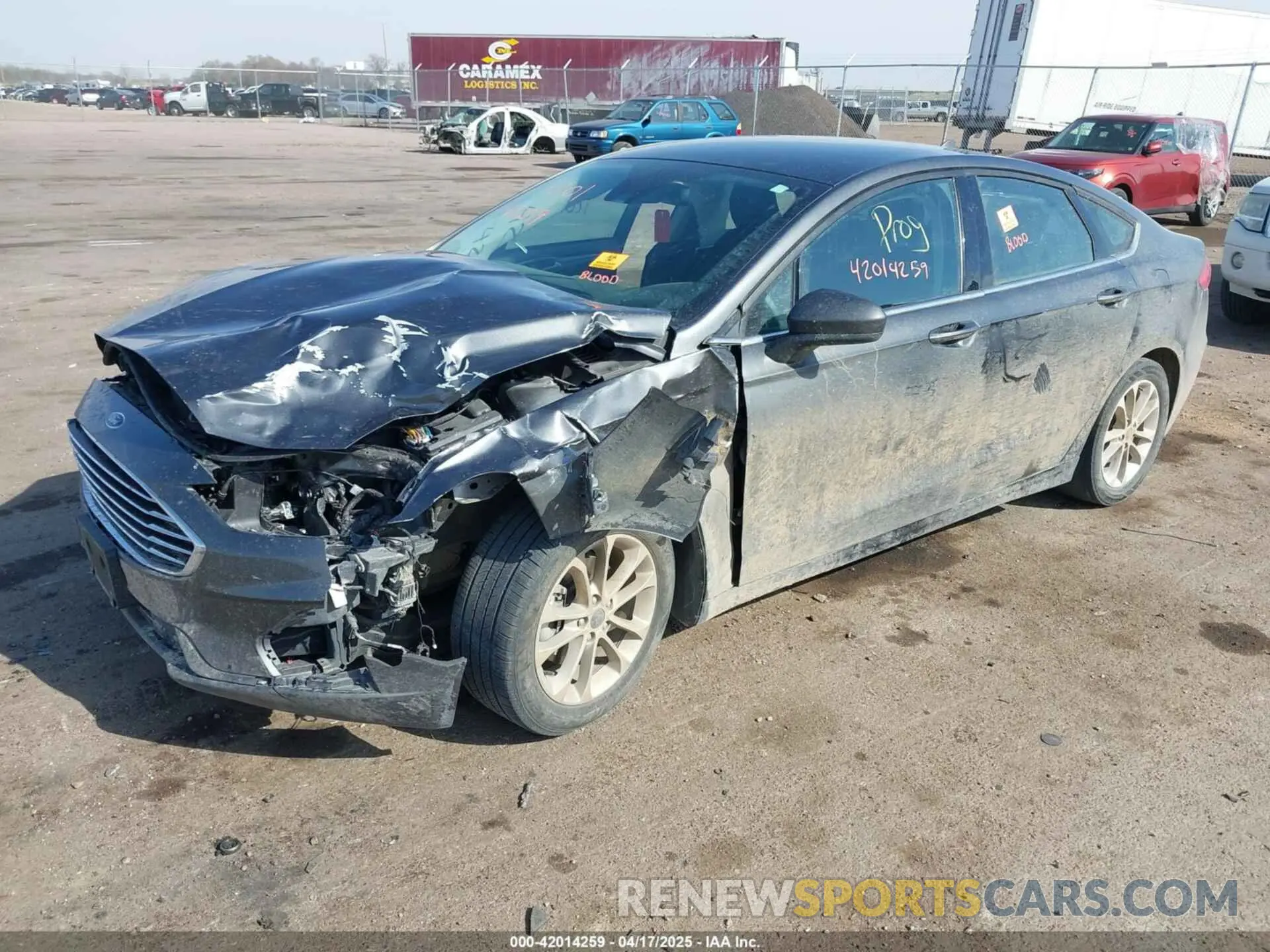 2 fotografías del automóvil dañado 3FA6P0HD5KR251473 FORD FUSION 2019