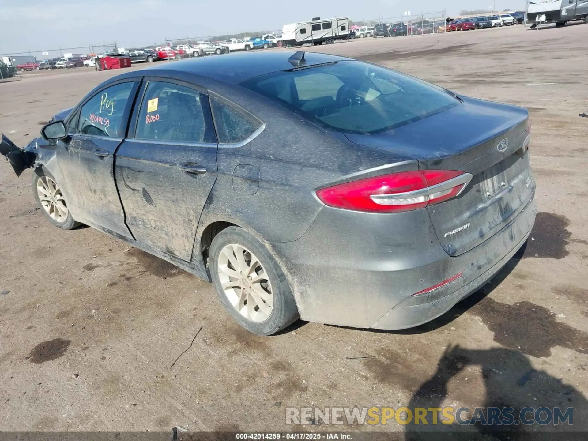 3 fotografías del automóvil dañado 3FA6P0HD5KR251473 FORD FUSION 2019