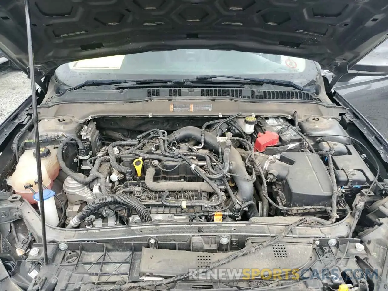12 fotografías del automóvil dañado 3FA6P0HD5KR280388 FORD FUSION 2019