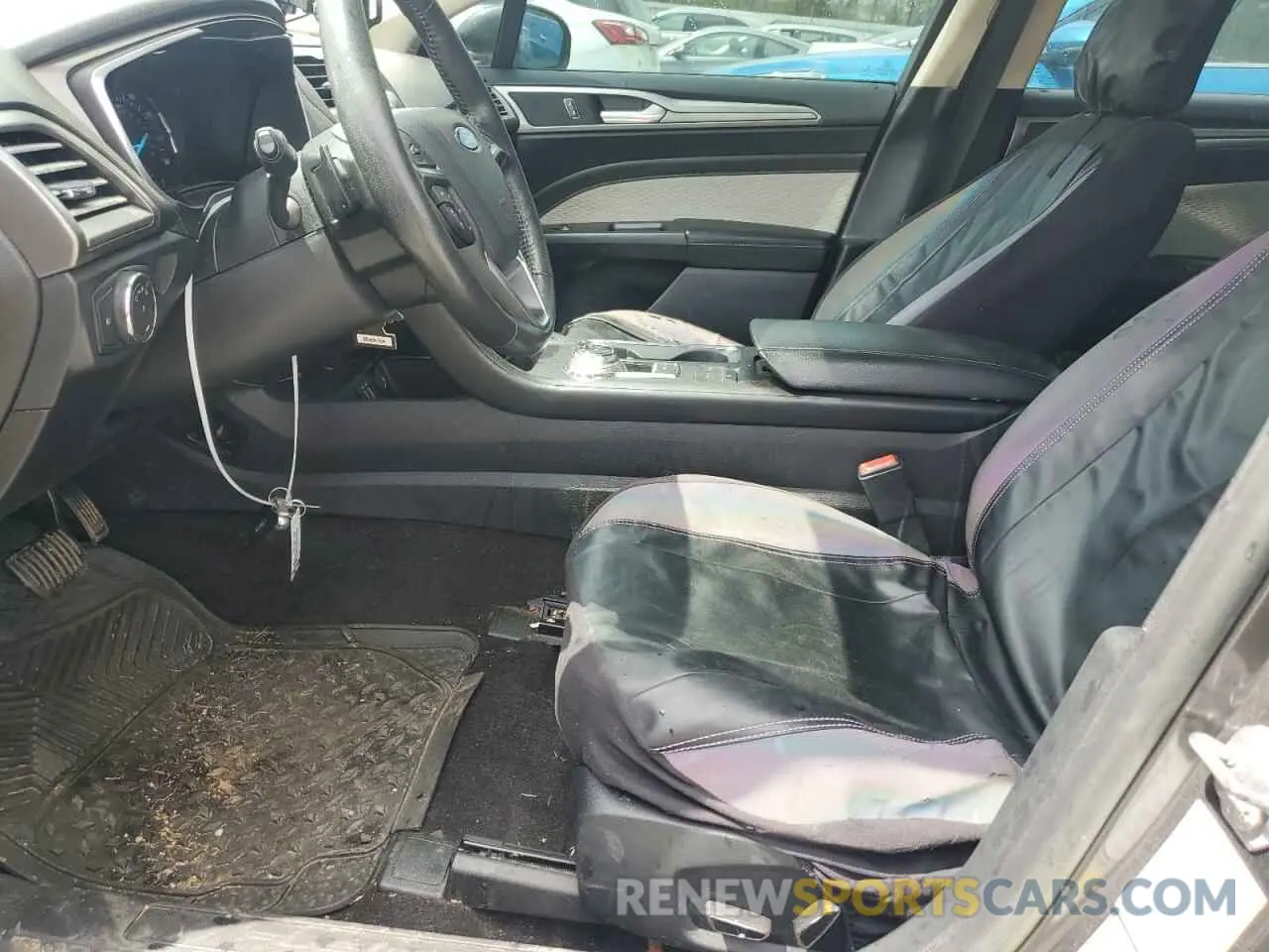 7 fotografías del automóvil dañado 3FA6P0HD5KR280388 FORD FUSION 2019