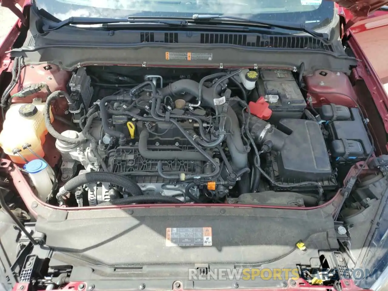 11 fotografías del automóvil dañado 3FA6P0HD6KR126207 FORD FUSION 2019