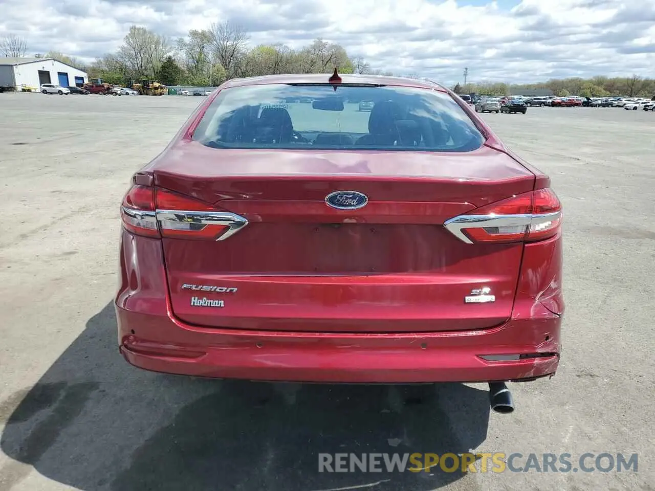 6 fotografías del automóvil dañado 3FA6P0HD6KR126207 FORD FUSION 2019