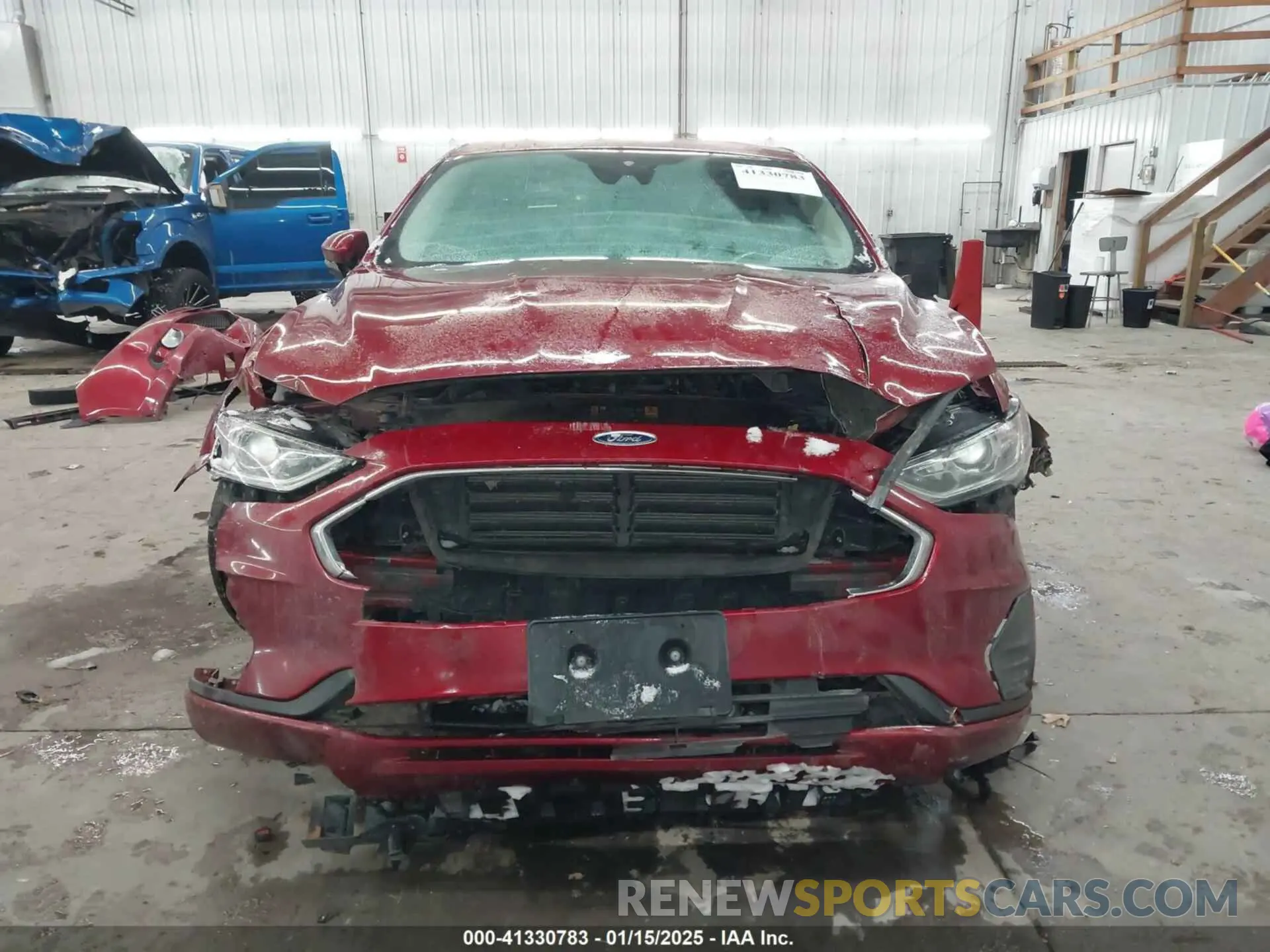 12 fotografías del automóvil dañado 3FA6P0HD6KR134145 FORD FUSION 2019