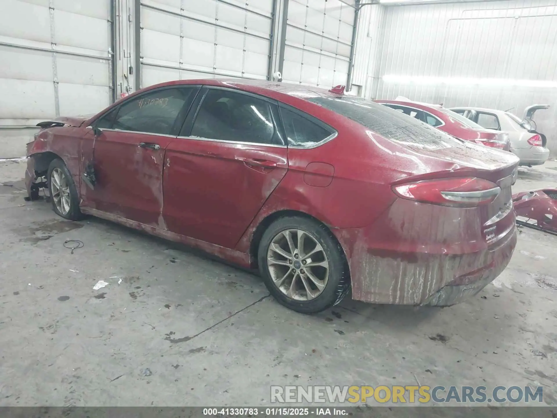3 fotografías del automóvil dañado 3FA6P0HD6KR134145 FORD FUSION 2019