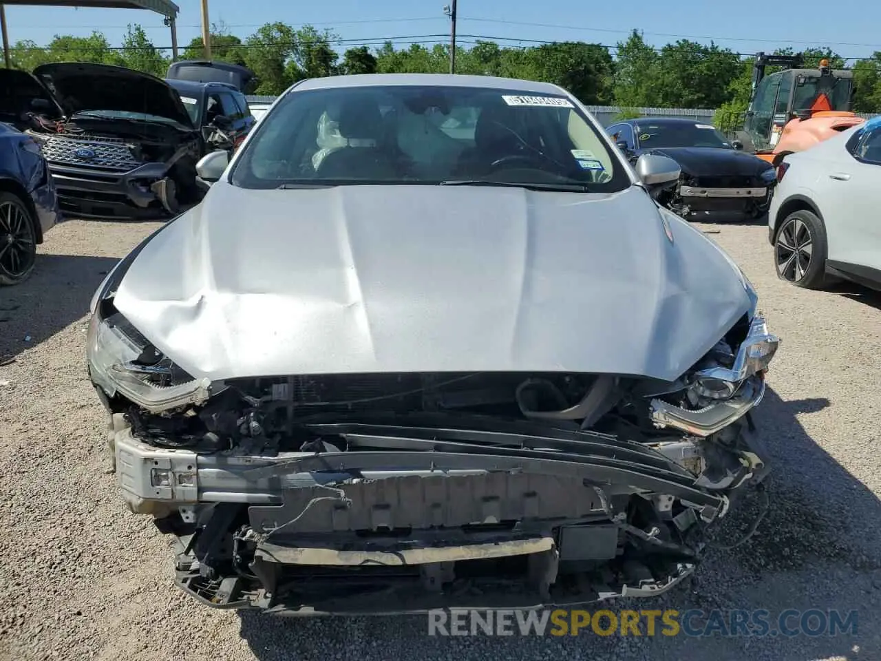 5 fotografías del automóvil dañado 3FA6P0HD6KR171762 FORD FUSION 2019