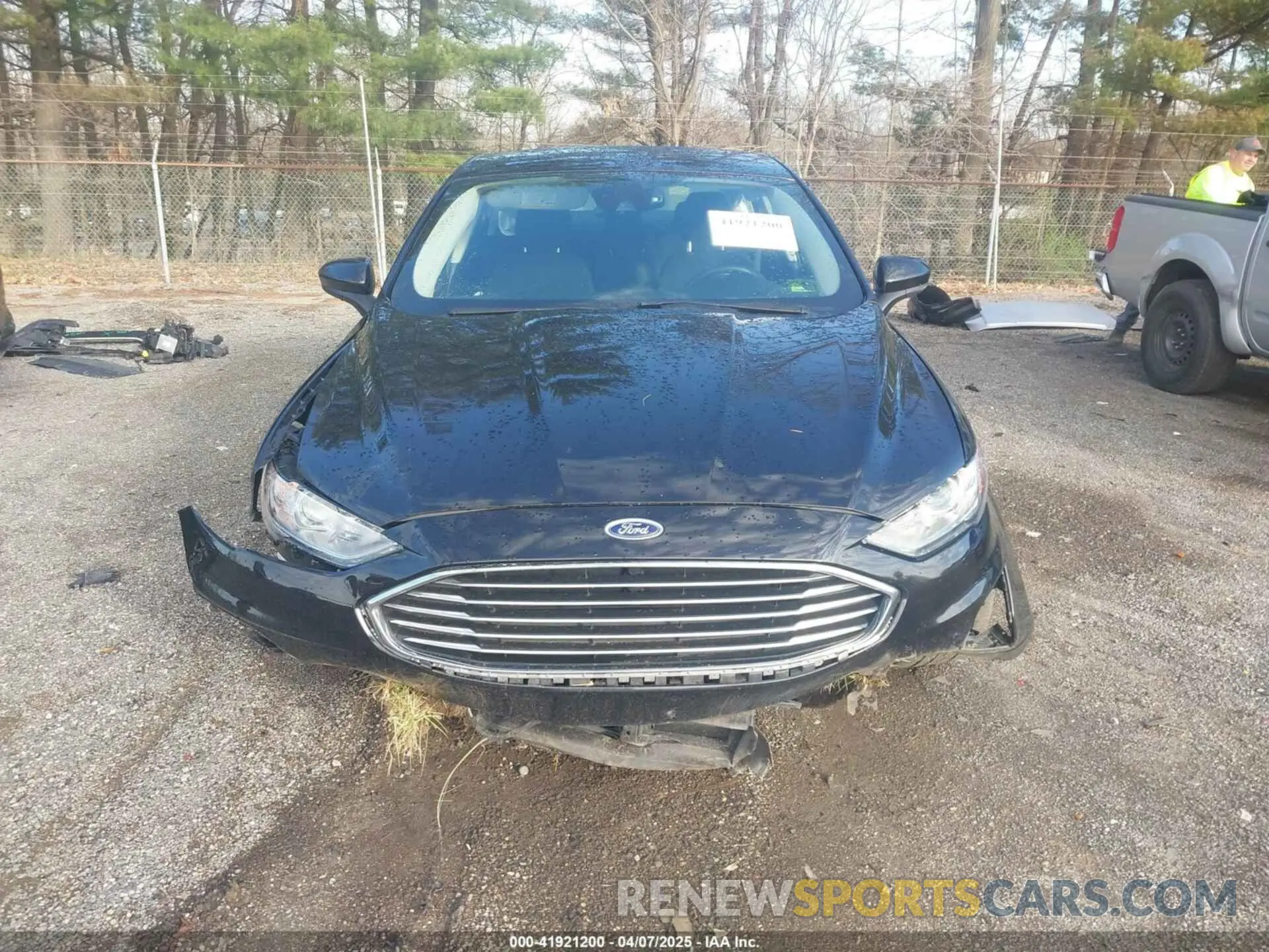 13 fotografías del automóvil dañado 3FA6P0HD6KR203724 FORD FUSION 2019