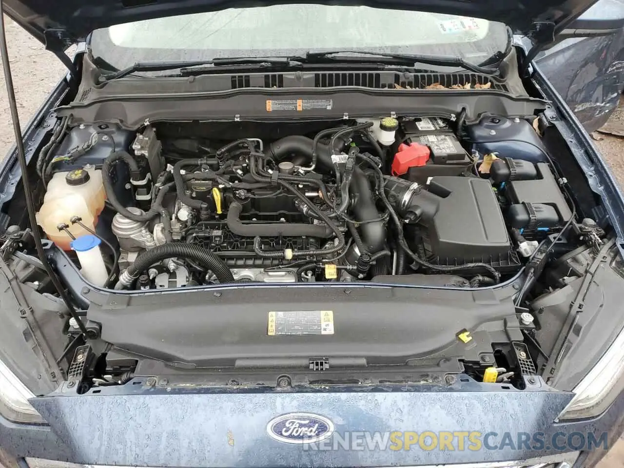 11 fotografías del automóvil dañado 3FA6P0HD6KR228591 FORD FUSION 2019
