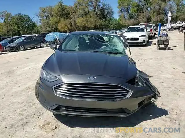 11 fotografías del automóvil dañado 3FA6P0HD6KR247142 FORD FUSION 2019