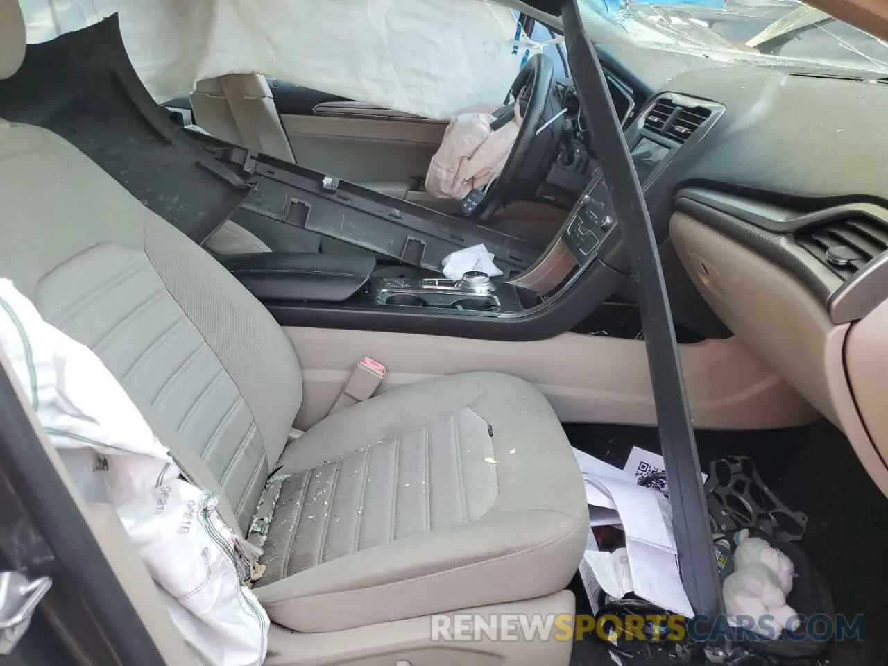7 fotografías del automóvil dañado 3FA6P0HD6KR247142 FORD FUSION 2019
