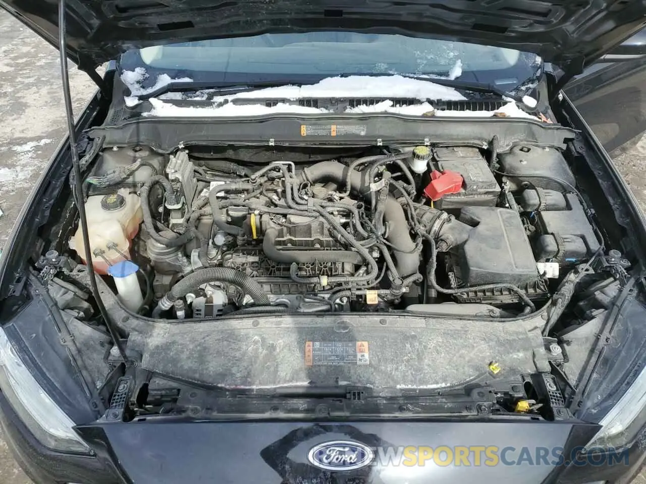 11 fotografías del automóvil dañado 3FA6P0HD6KR248596 FORD FUSION 2019