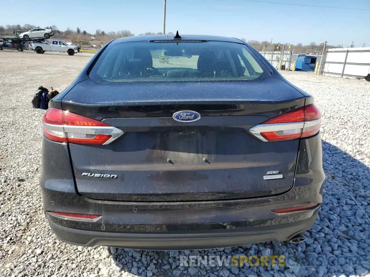 6 fotografías del automóvil dañado 3FA6P0HD6KR258495 FORD FUSION 2019