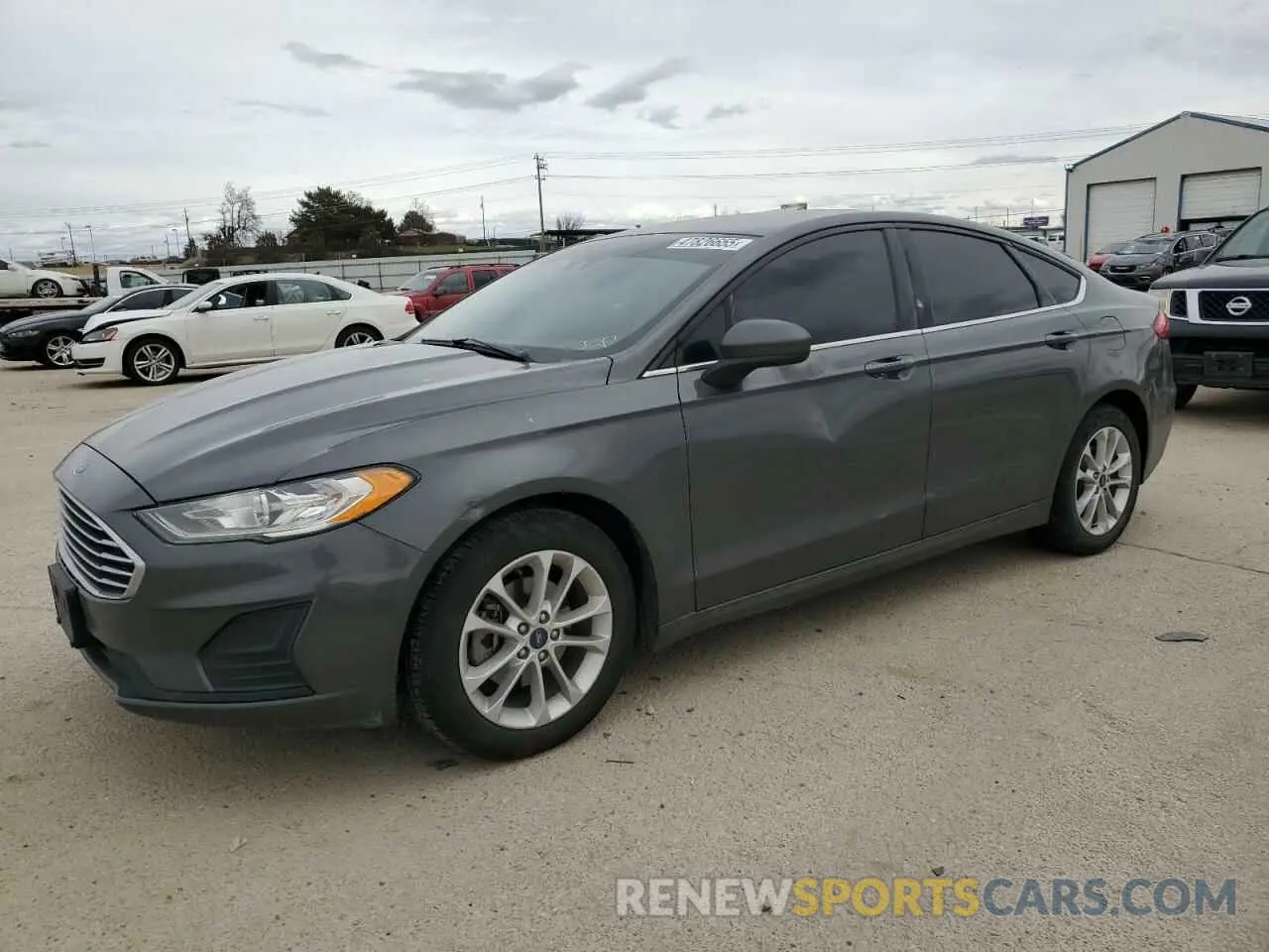 1 fotografías del automóvil dañado 3FA6P0HD6KR262059 FORD FUSION 2019