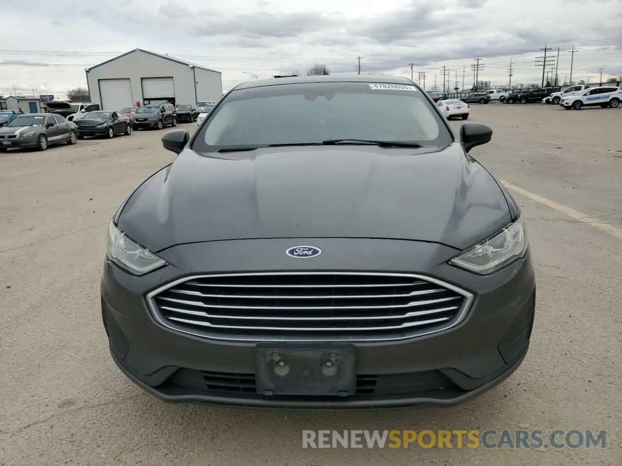 5 fotografías del automóvil dañado 3FA6P0HD6KR262059 FORD FUSION 2019
