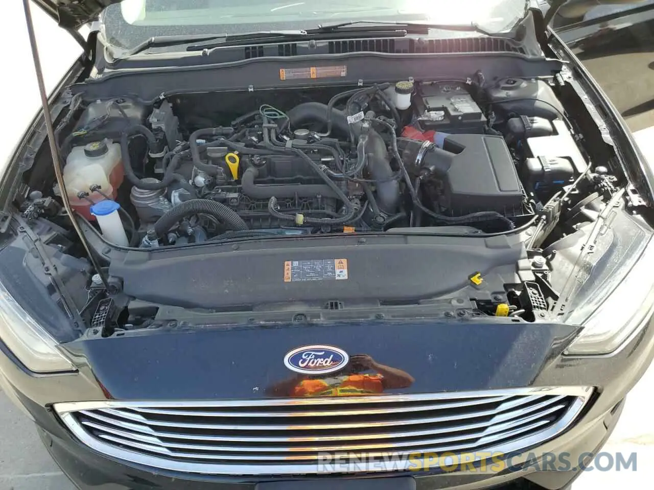 11 fotografías del automóvil dañado 3FA6P0HD6KR283560 FORD FUSION 2019