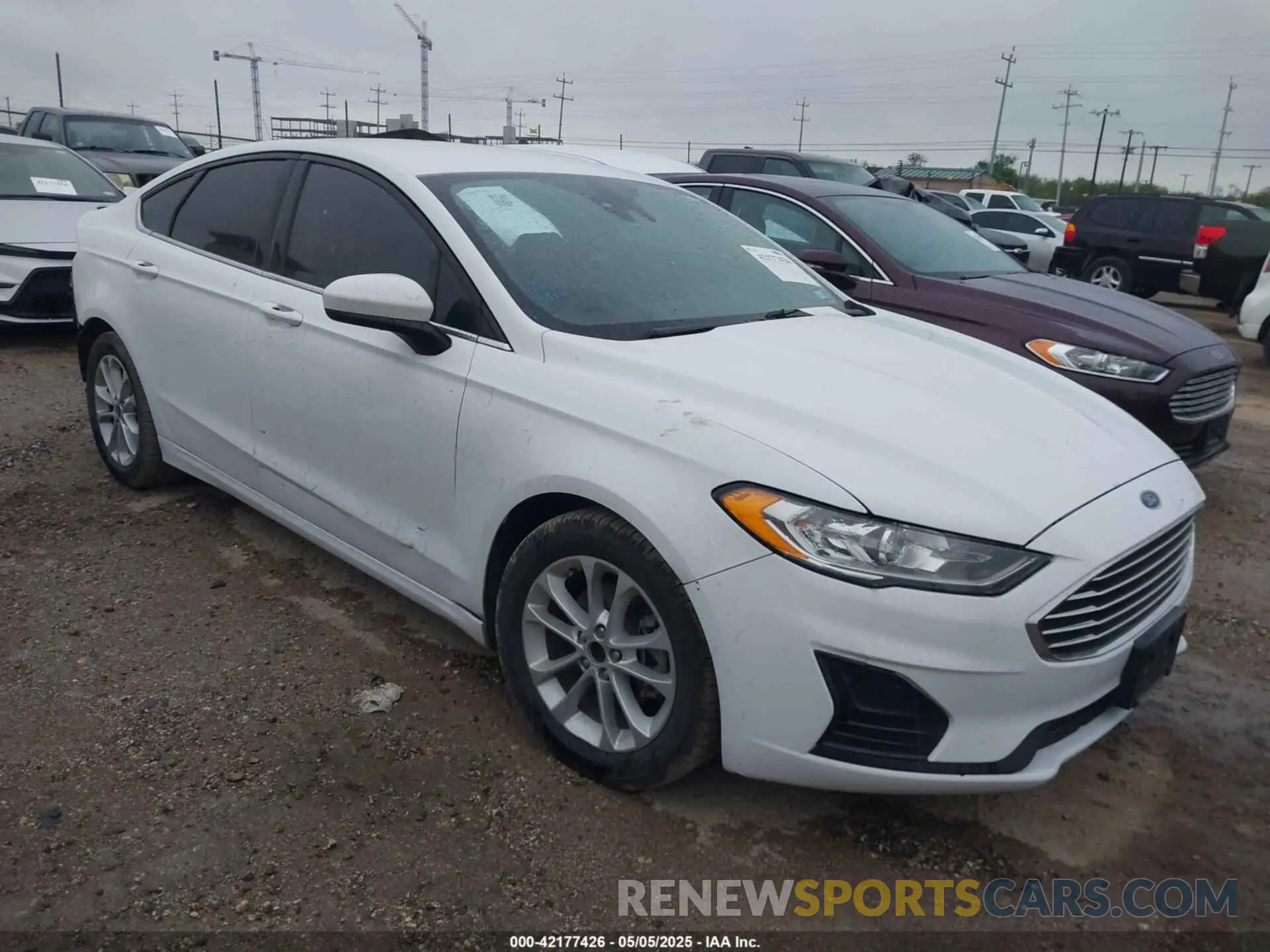 1 fotografías del automóvil dañado 3FA6P0HD7KR103180 FORD FUSION 2019